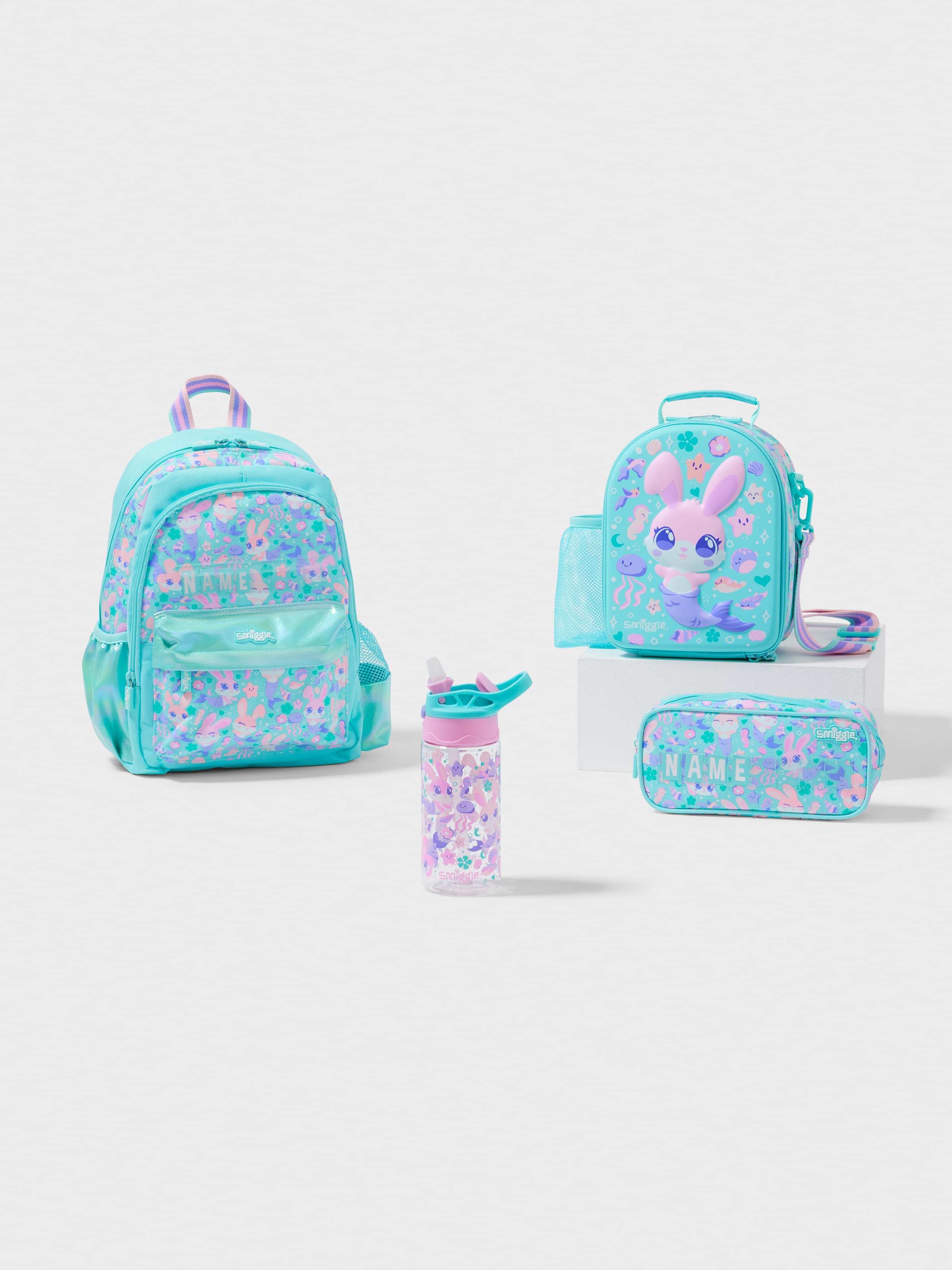 Curious 4 Piece Junior Id Backpack Bundle