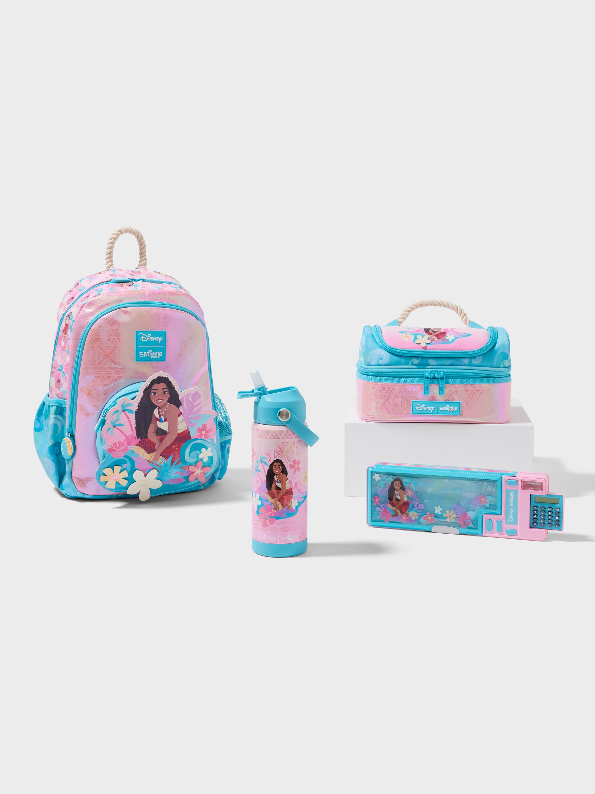 Moana 4 Piece Character School Bundle