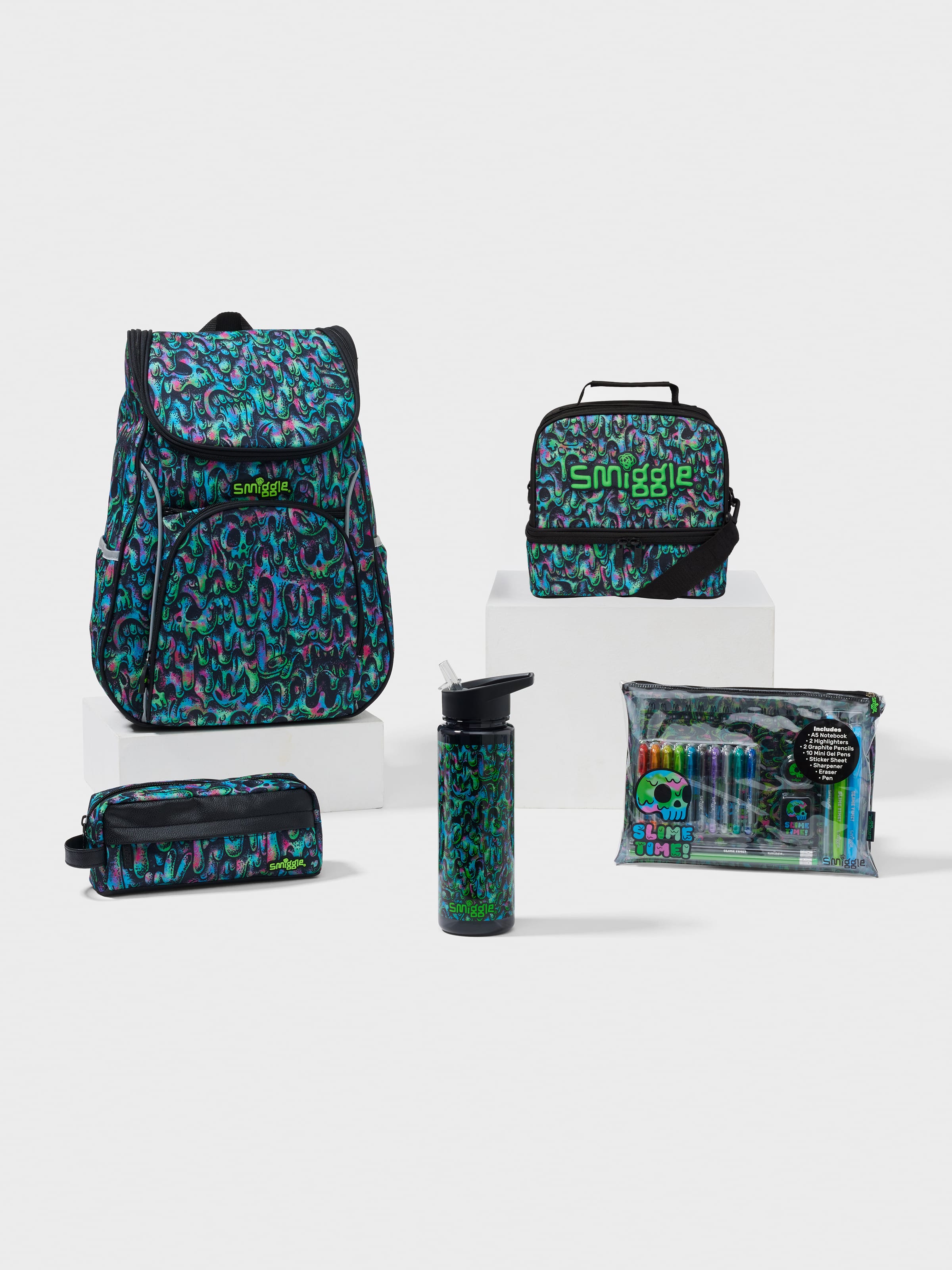 Surreal 5 Piece Hardtop Lunchbox Bundle