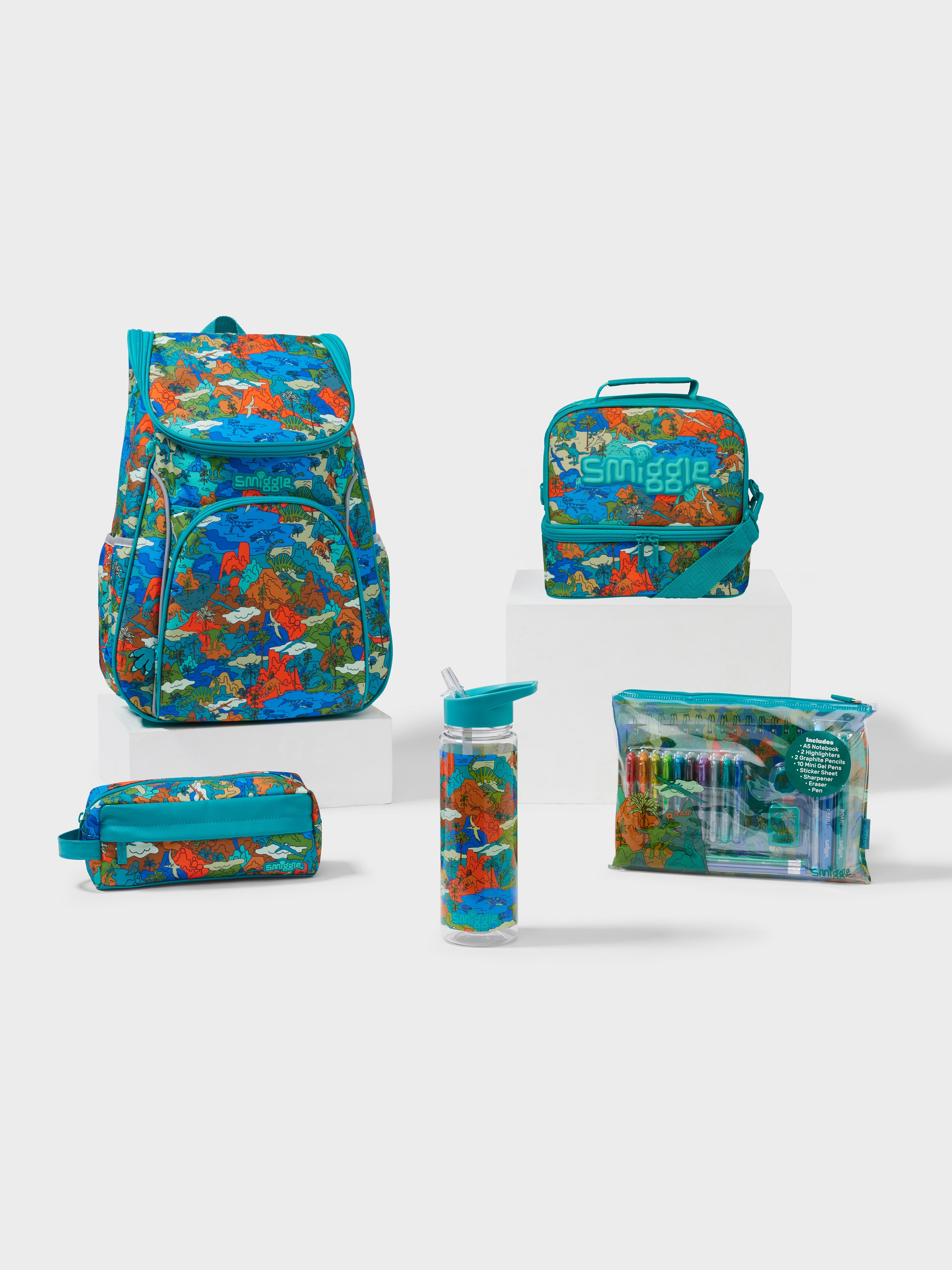 Surreal 5 Piece Hardtop Lunchbox Bundle