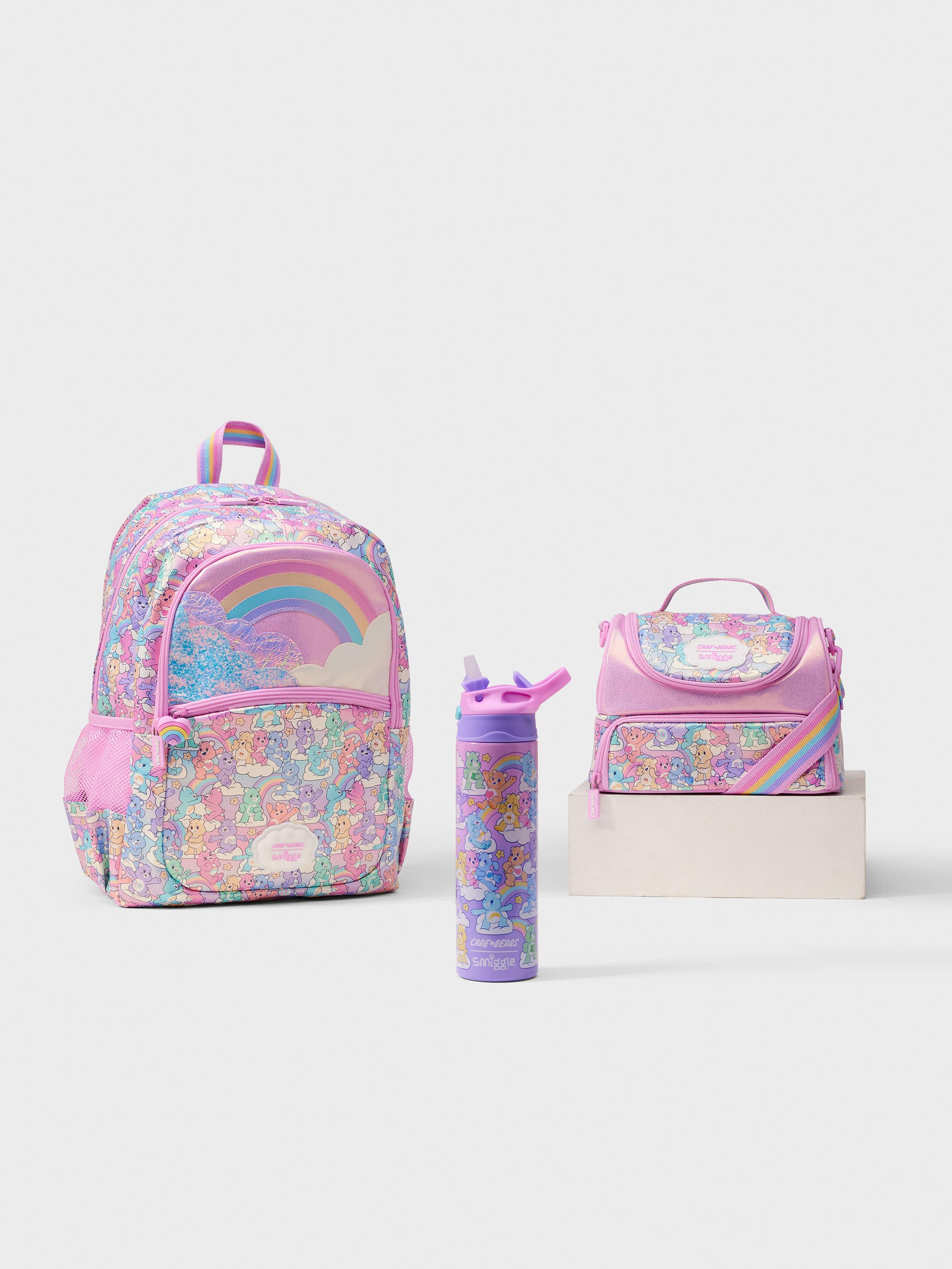 Care Bears 3 Piece Steel Bottle Bundle