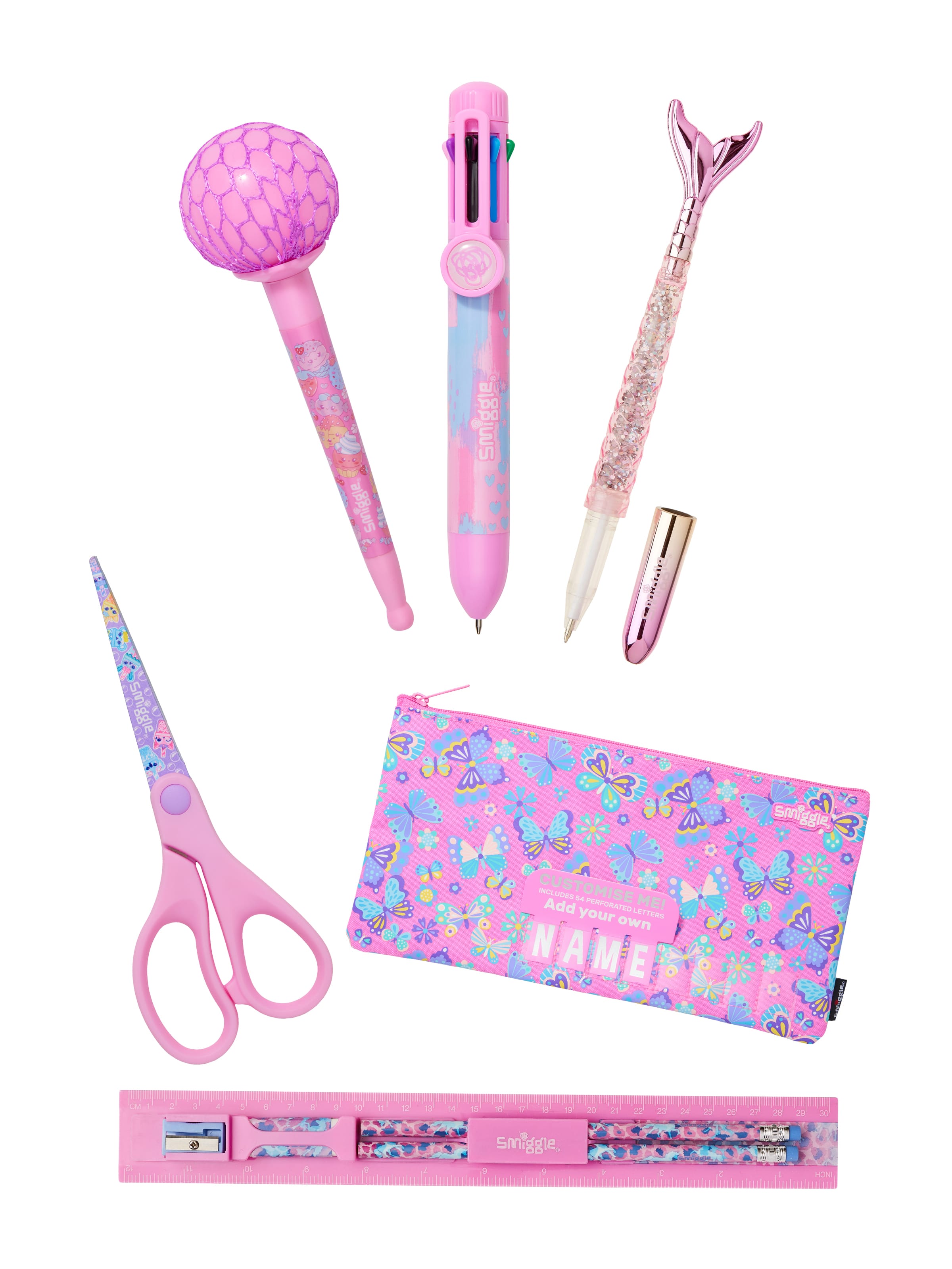 All Pink Stationery 6 Piece Bundle