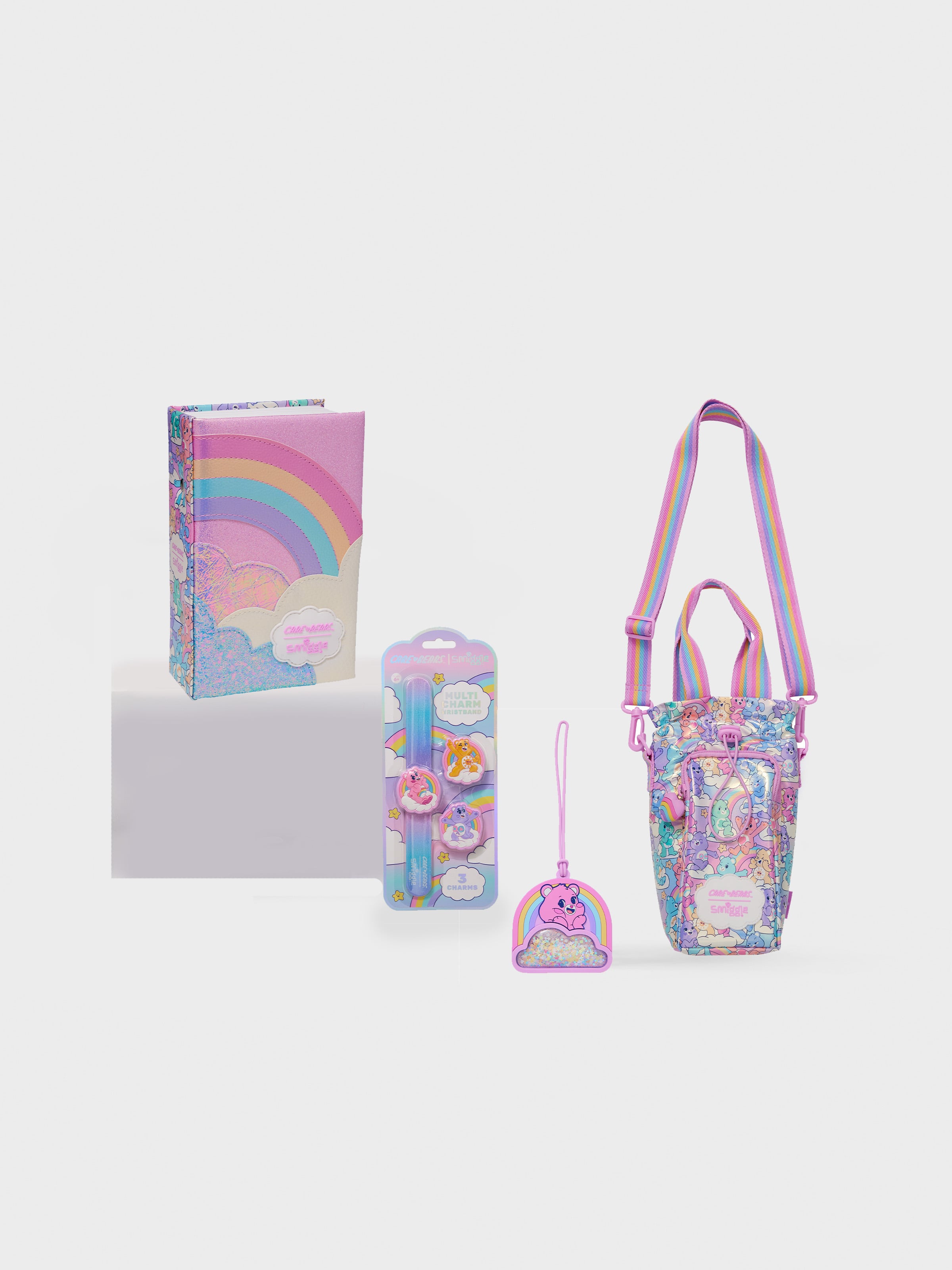 Care Bears 4 Piece Accessories Bundle