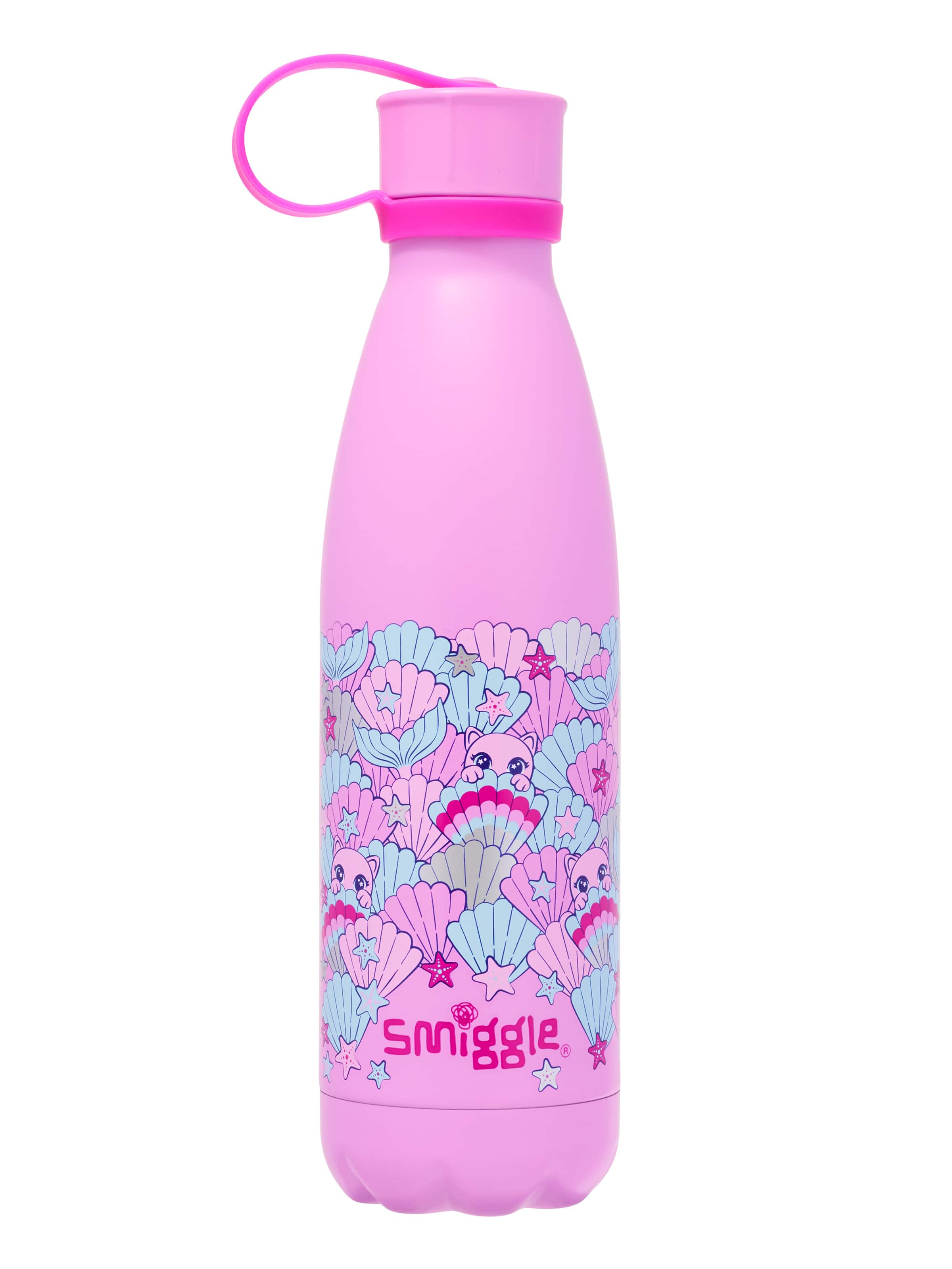 Hi There Wonder Insulated Steel Drink Bottle With Strap 500Ml
