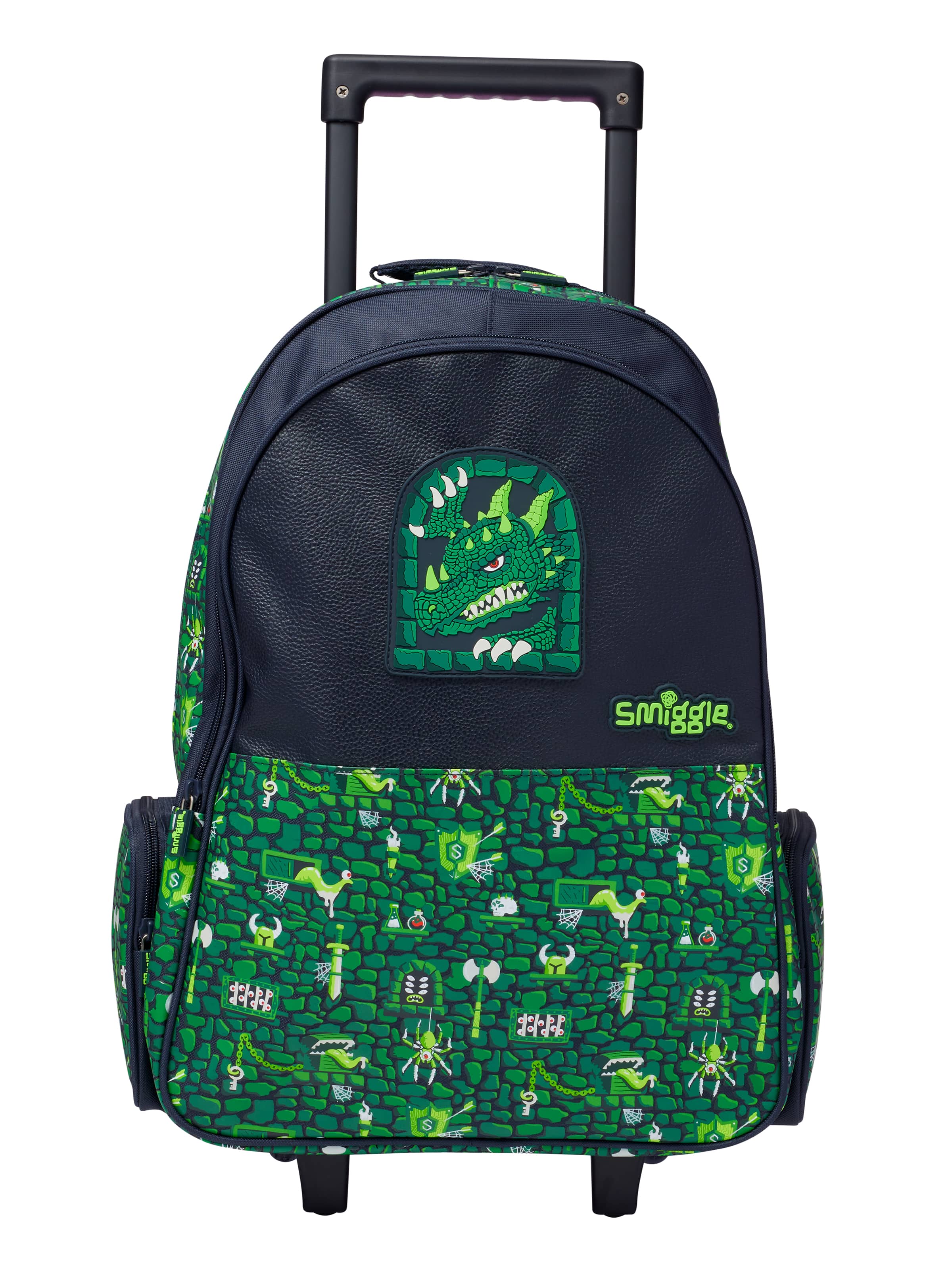 Hi There Trolley Backpack With Light Up Wheels
