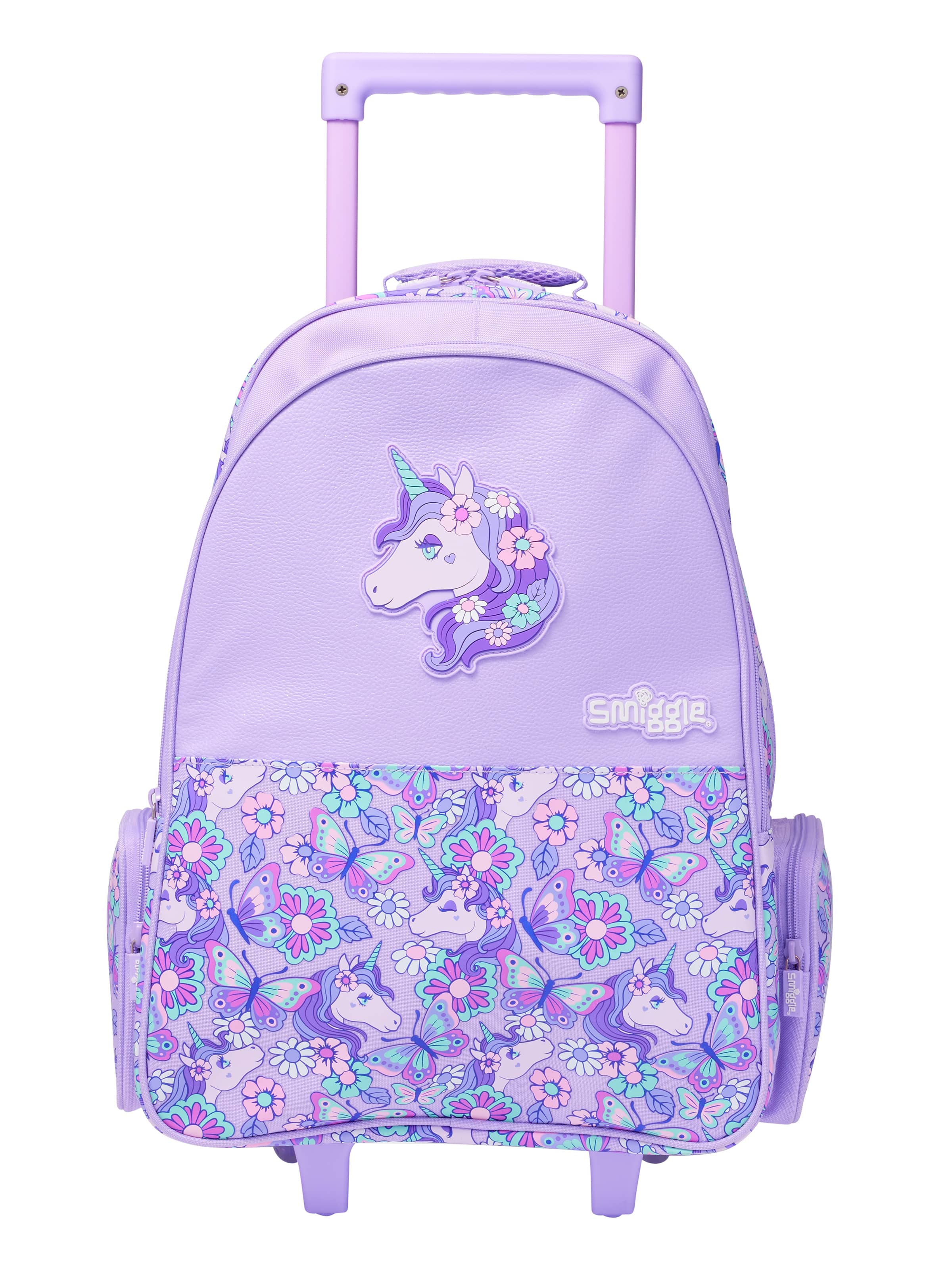 Hi There Trolley Backpack With Light Up Wheels