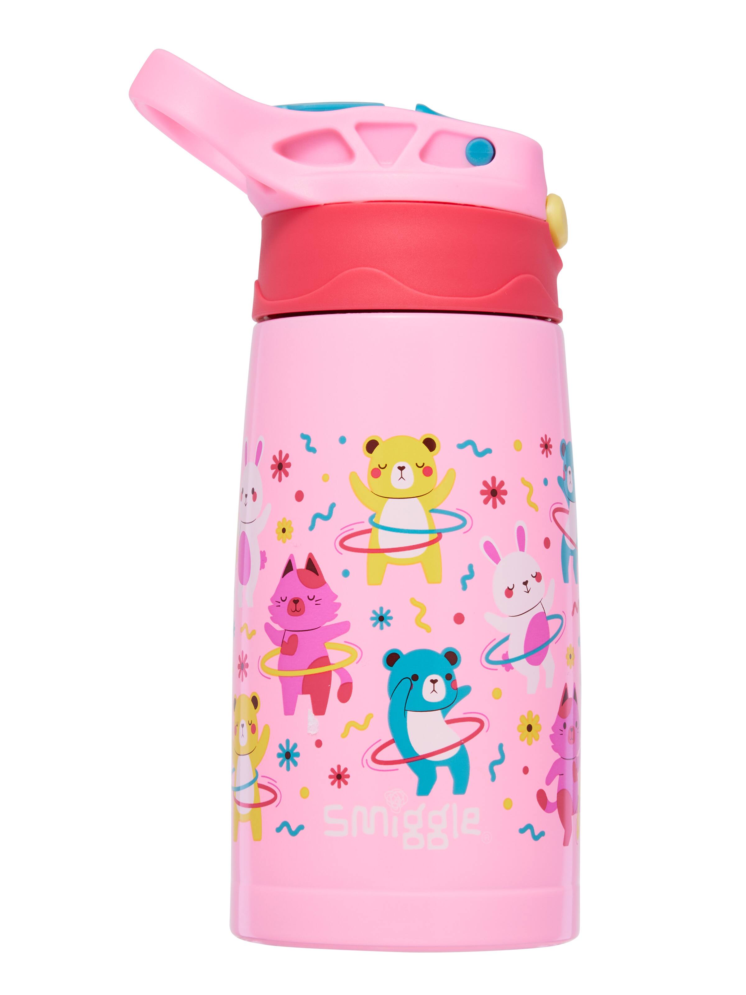 Lets Play Junior Stainless Steel Flip Drink Bottle 400Ml