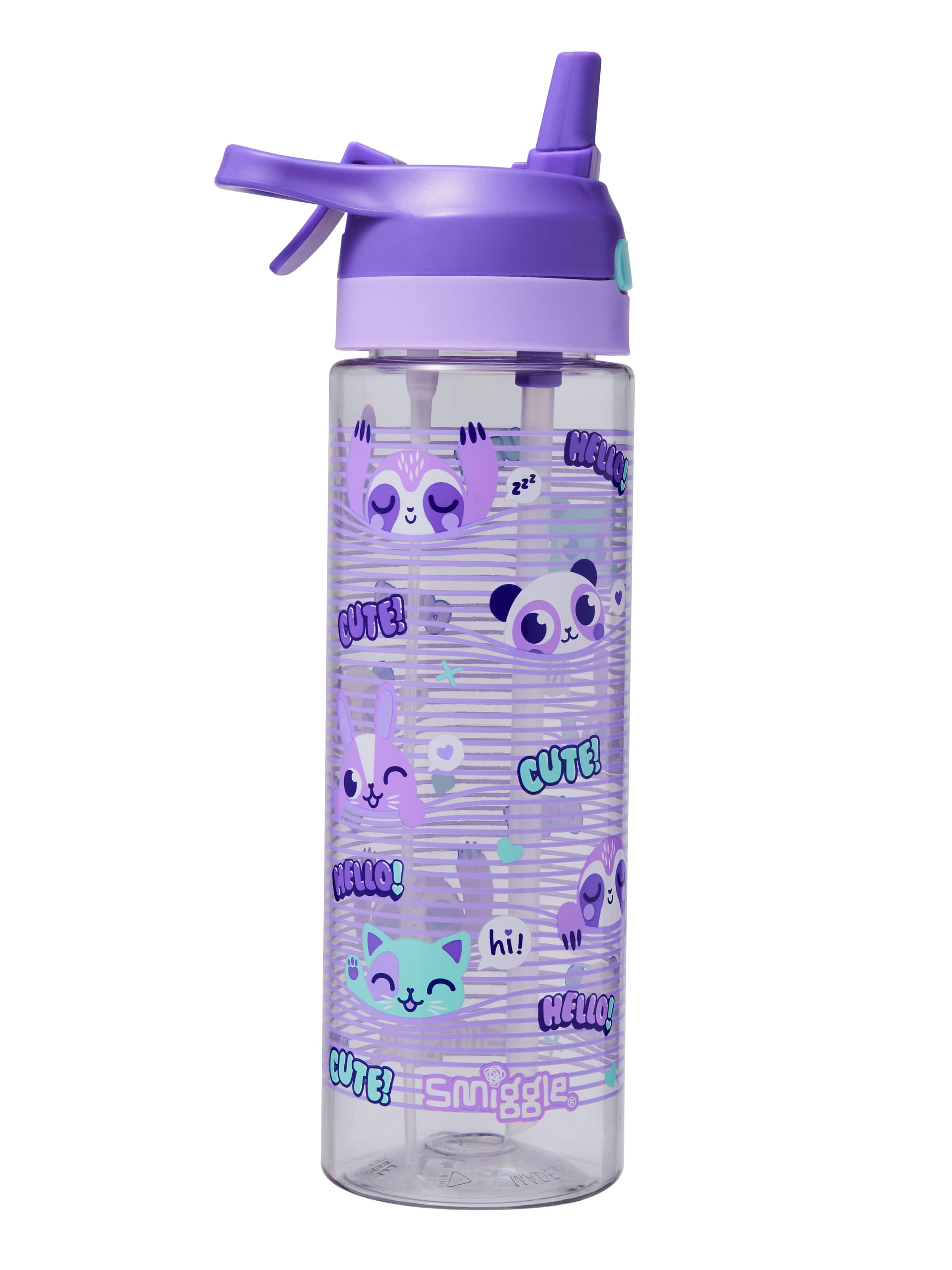 Gush Flip Top Spritz Plastic Drink Bottle 700Ml