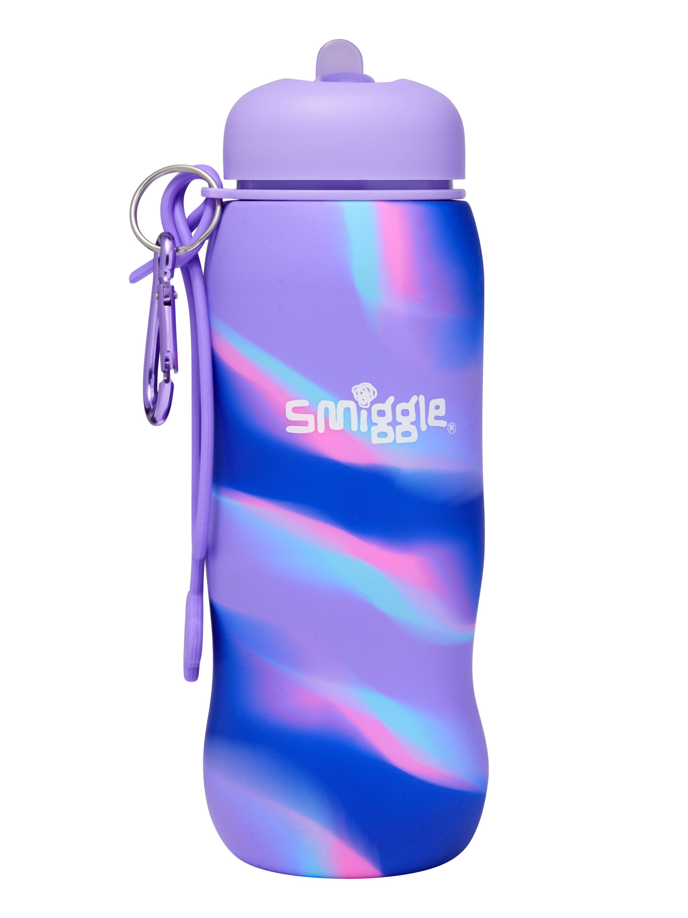 Vivid Silicone Roll Up Drink Bottle 630Ml