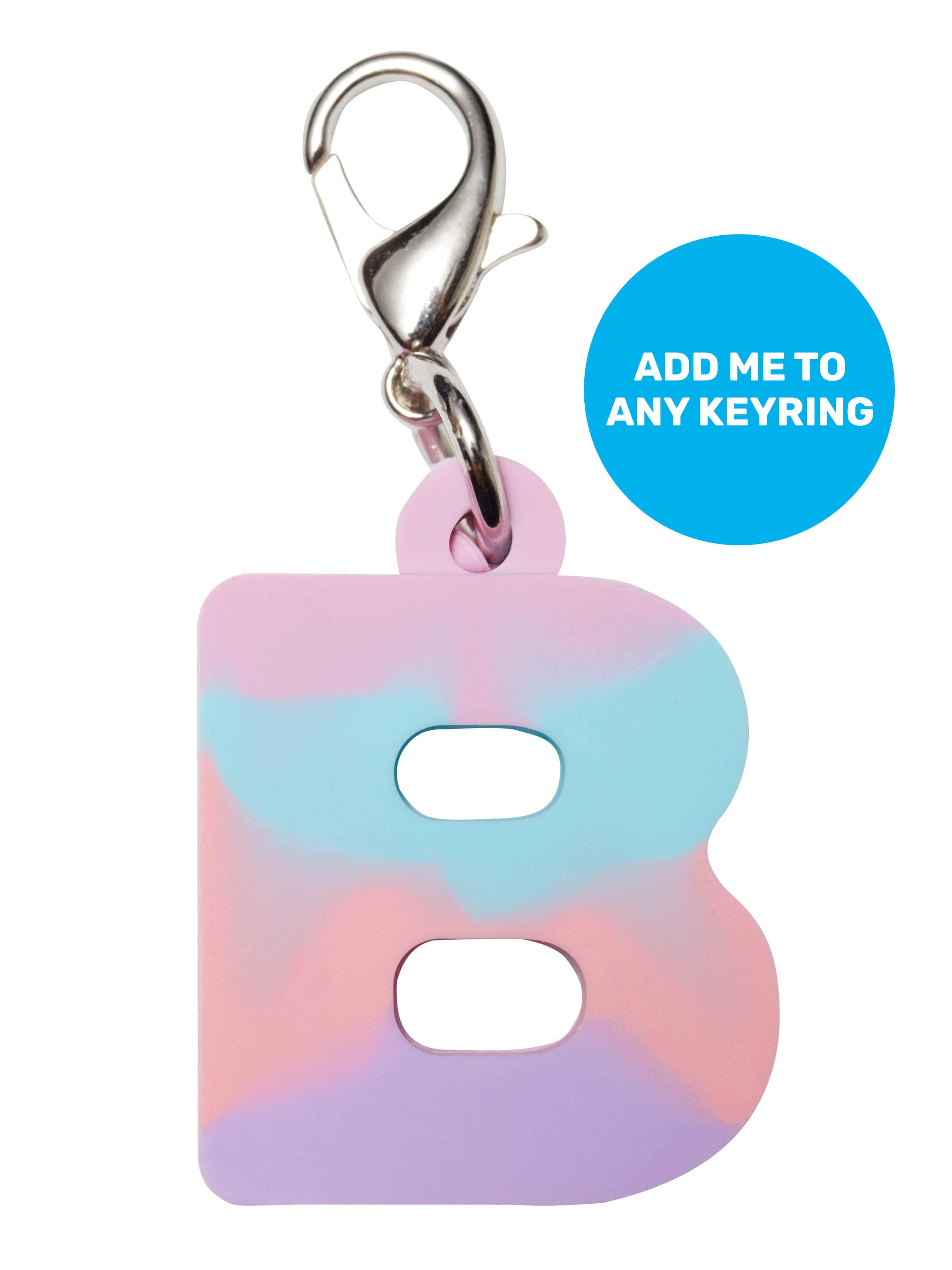 Pink Add-On Mini Alpha Keyring