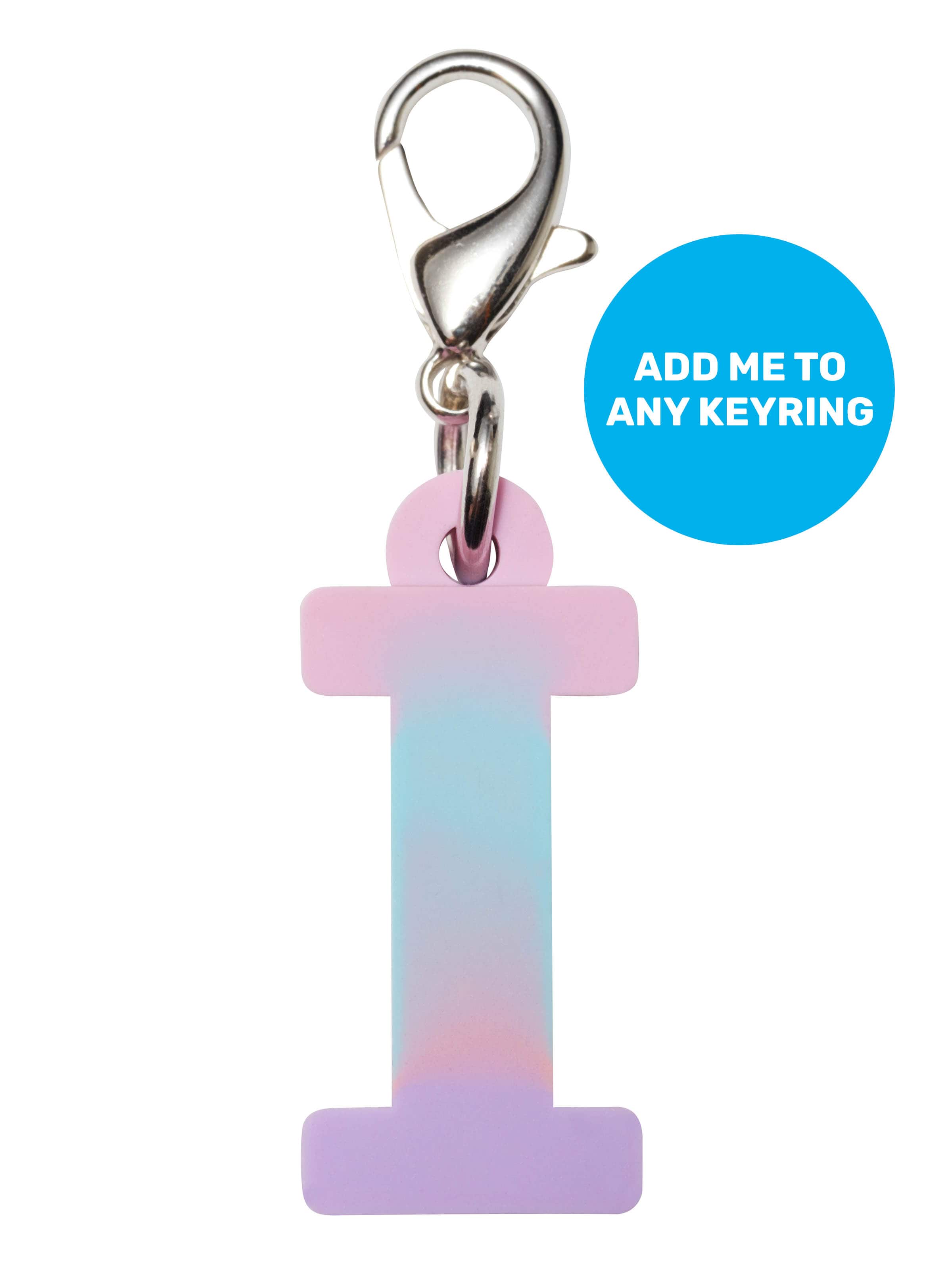 Pink Add-On Mini Alpha Keyring
