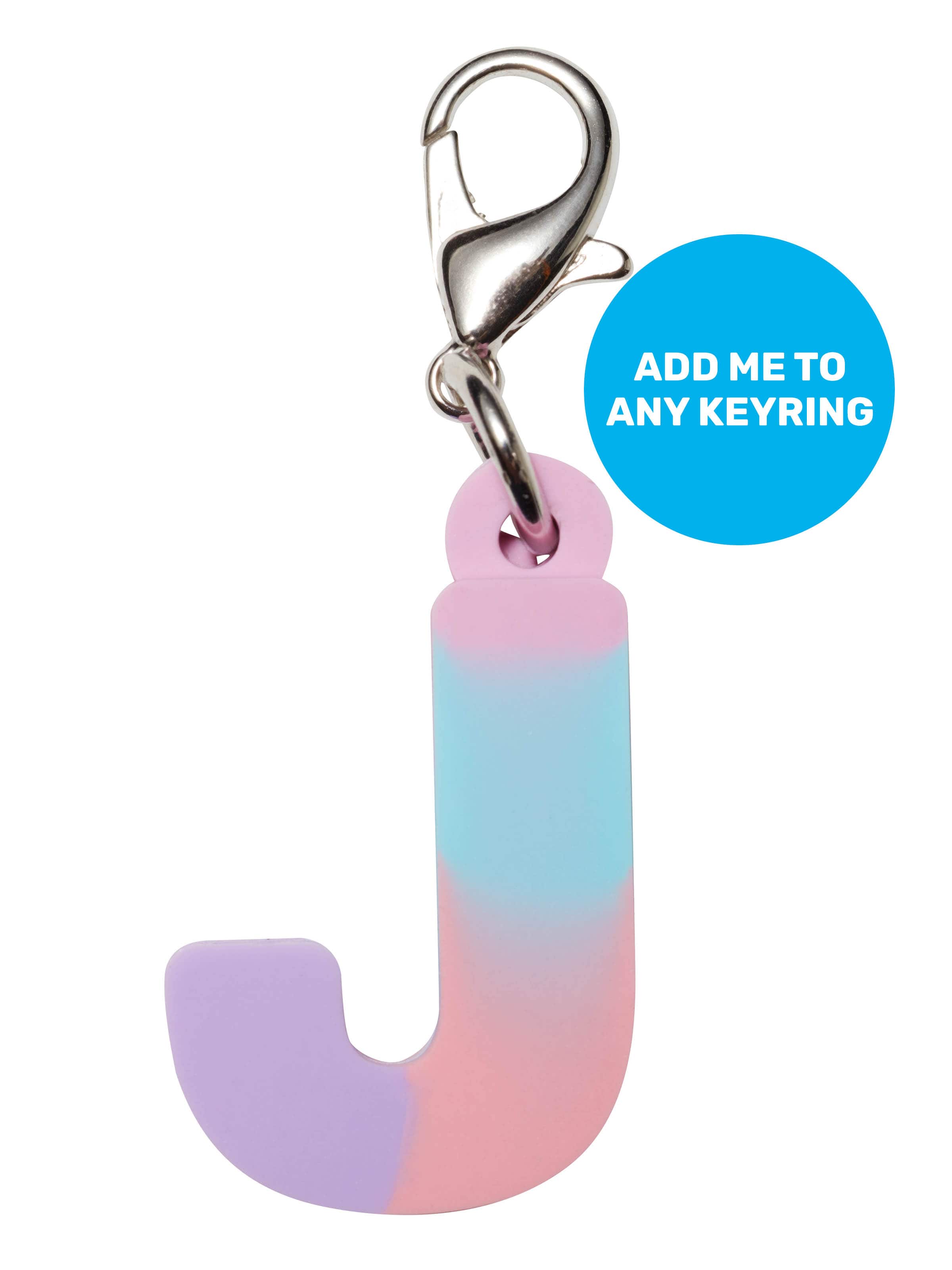 Pink Add-On Mini Alpha Keyring