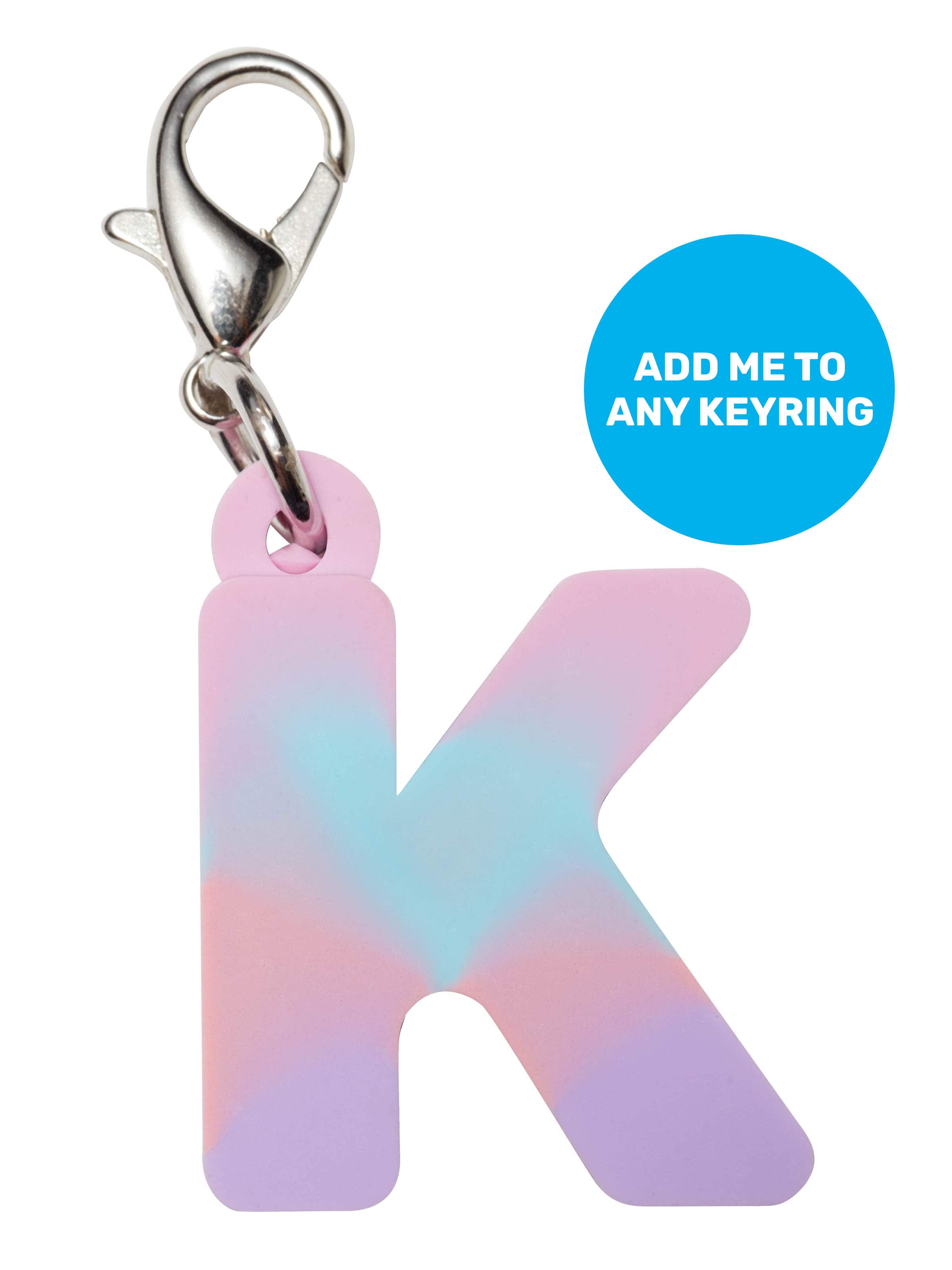 Pink Add-On Mini Alpha Keyring