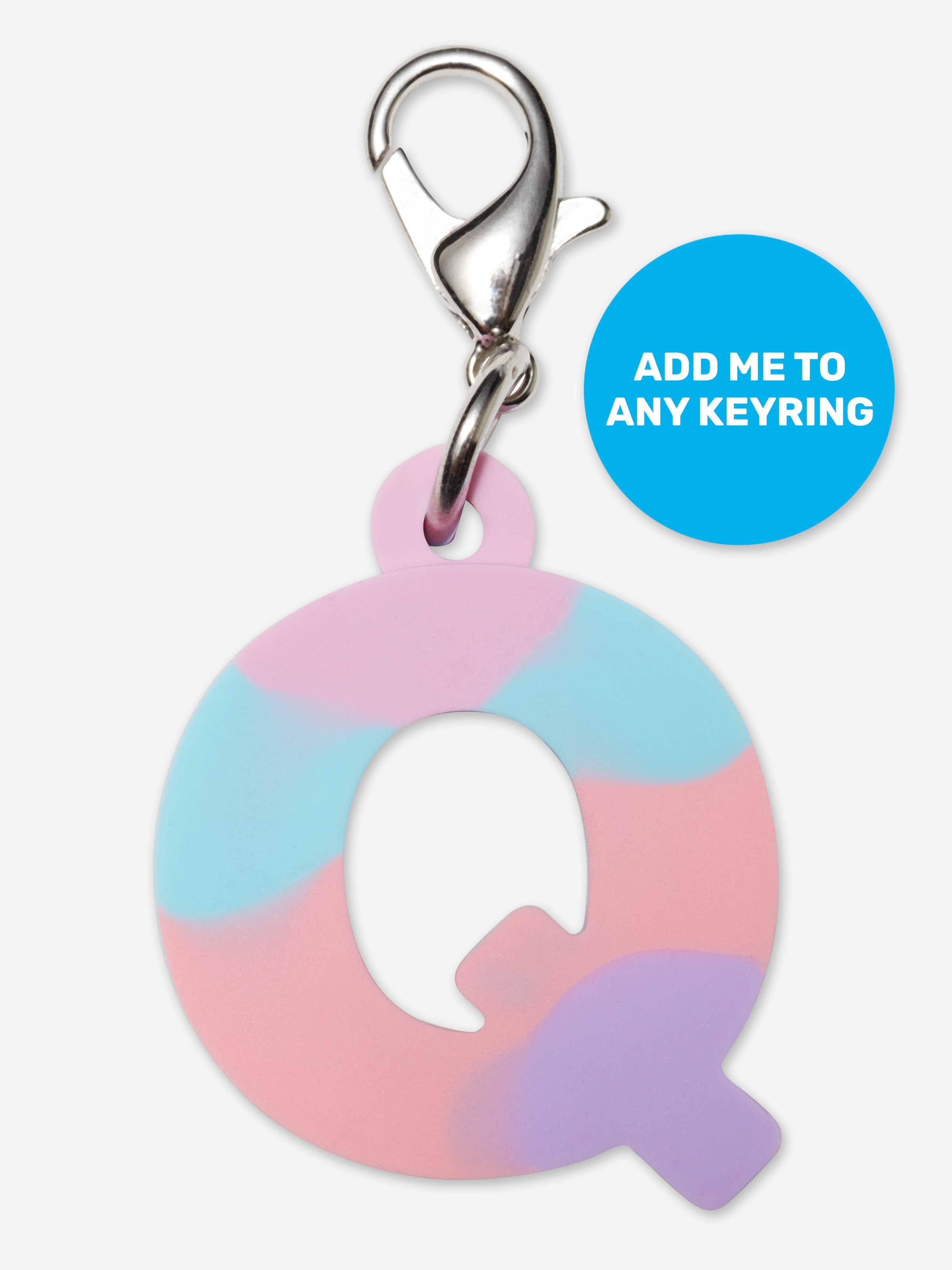 Mini Alpha Add-On Keyring
