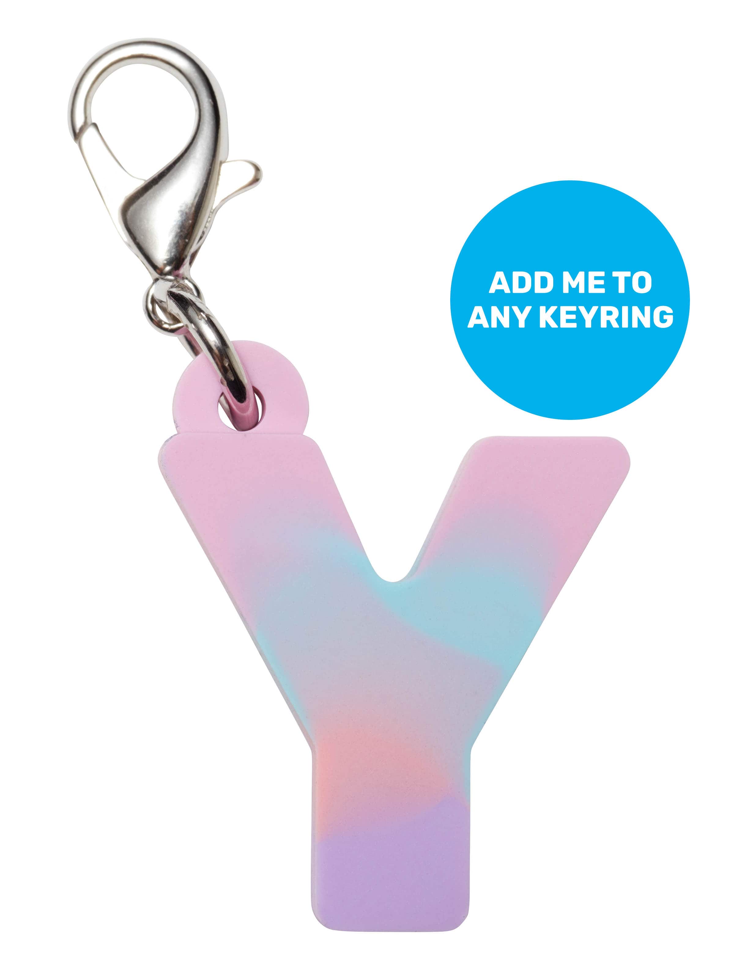 Pink Add-On Mini Alpha Keyring