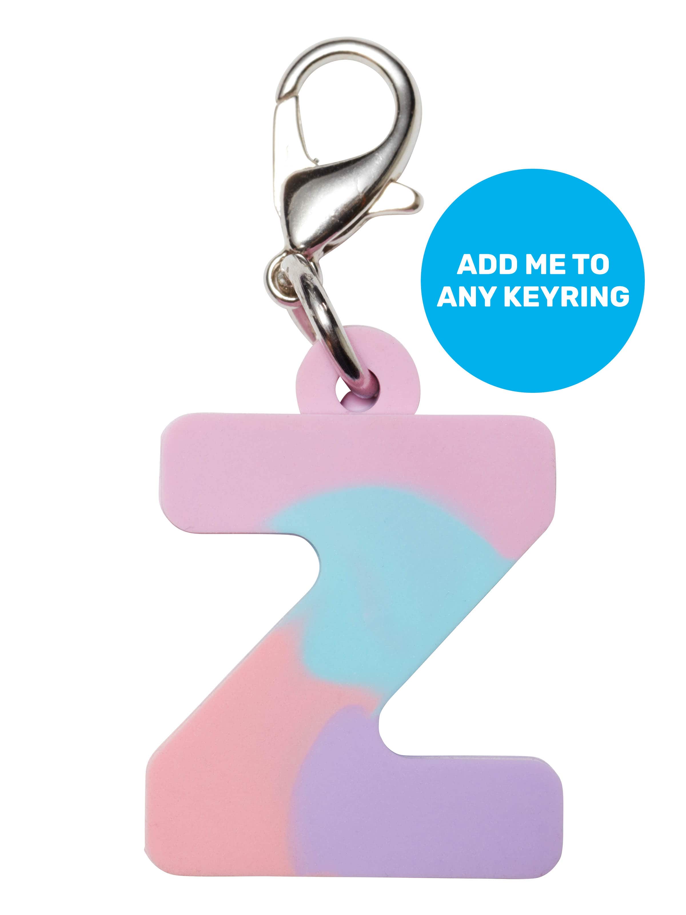 Pink Add-On Mini Alpha Keyring