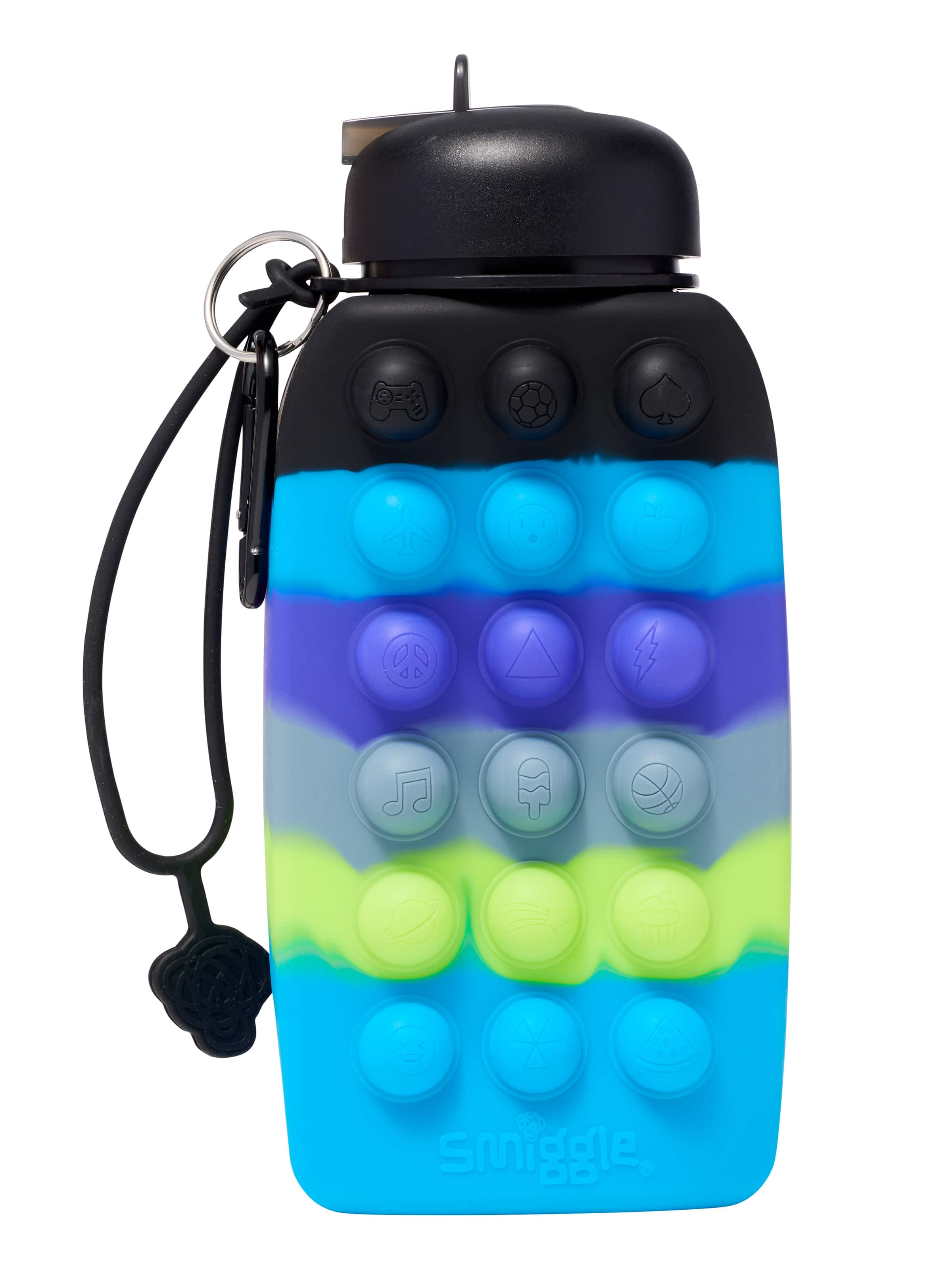 Popem Popit Poppies Silicone Drink Bottle 750Ml