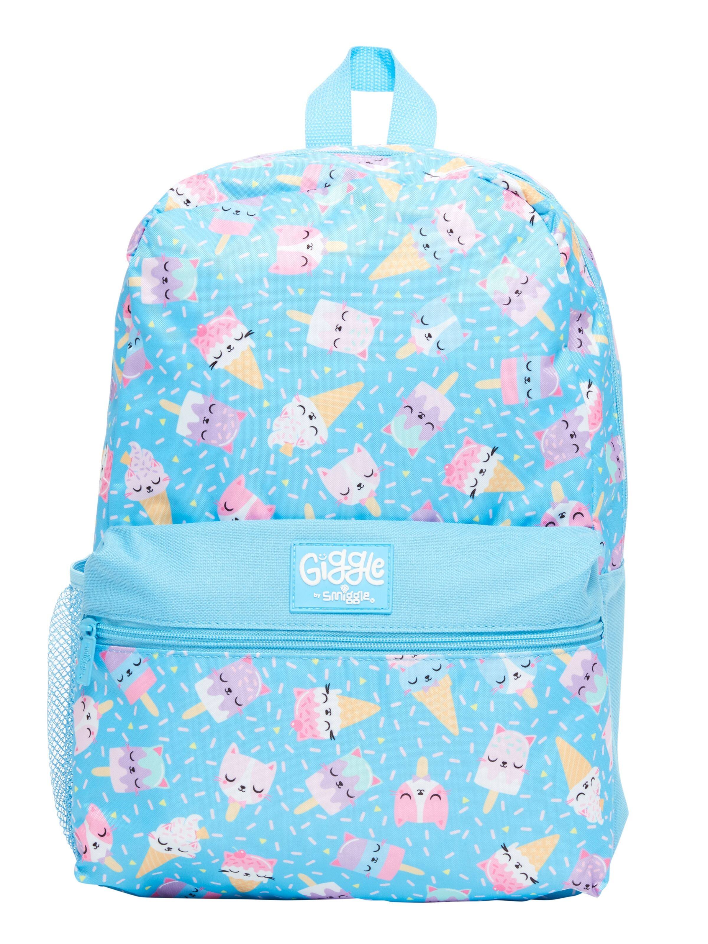 smiggle bag blue