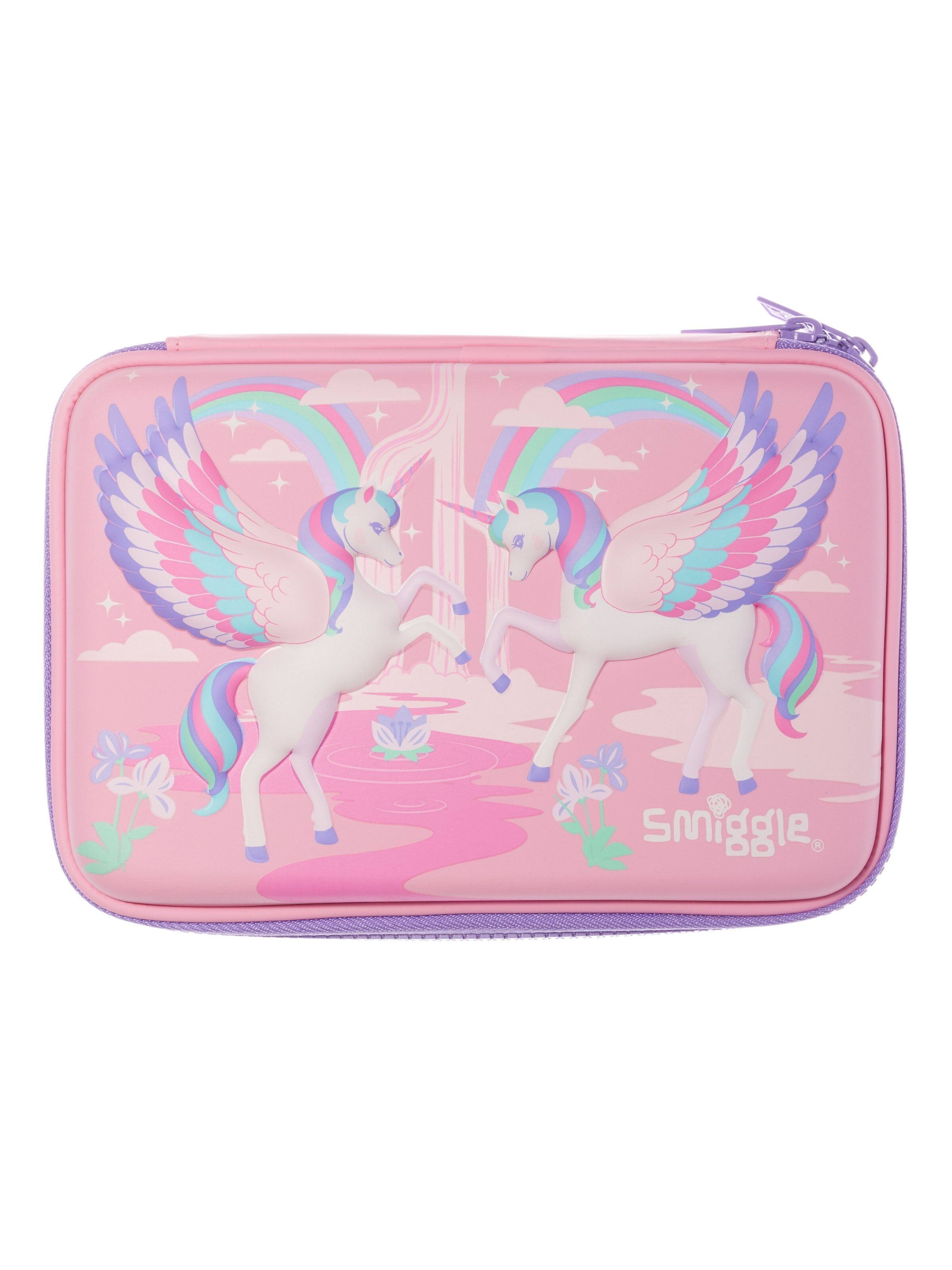 smiggle pencil case with stationery