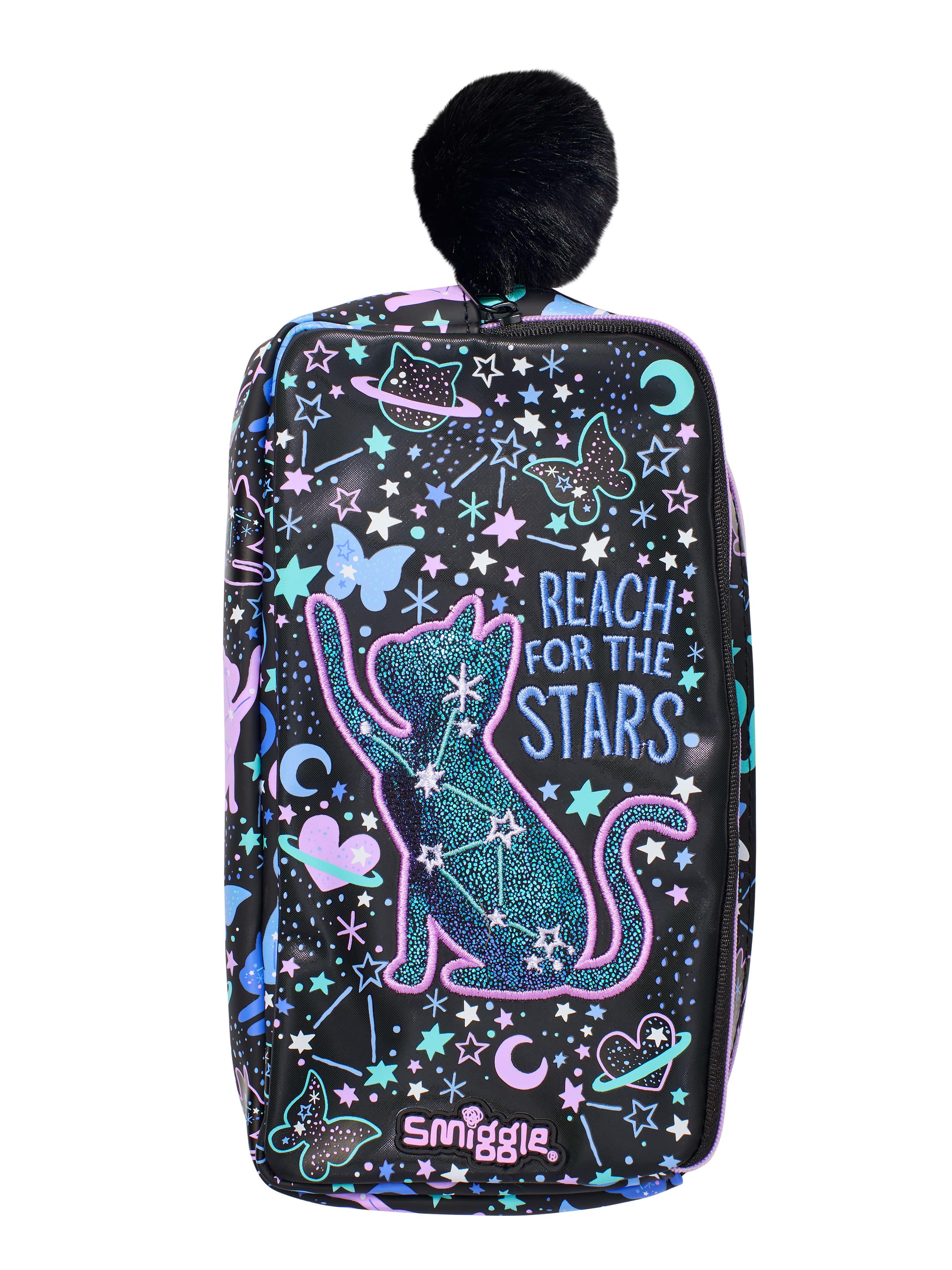 Wild Side Character Pocket Pencil Case