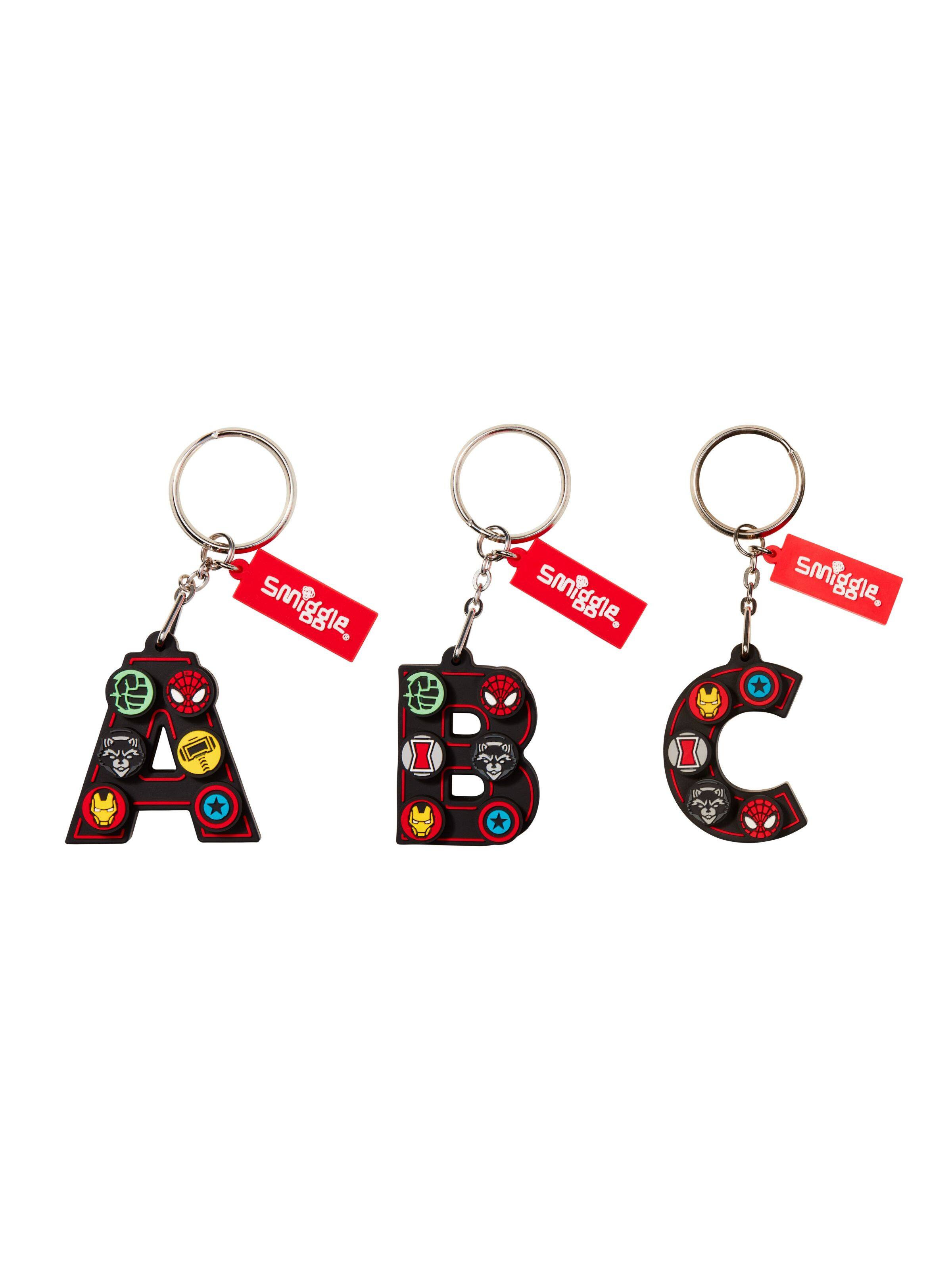 Marvel Scented Alphabet Keyring