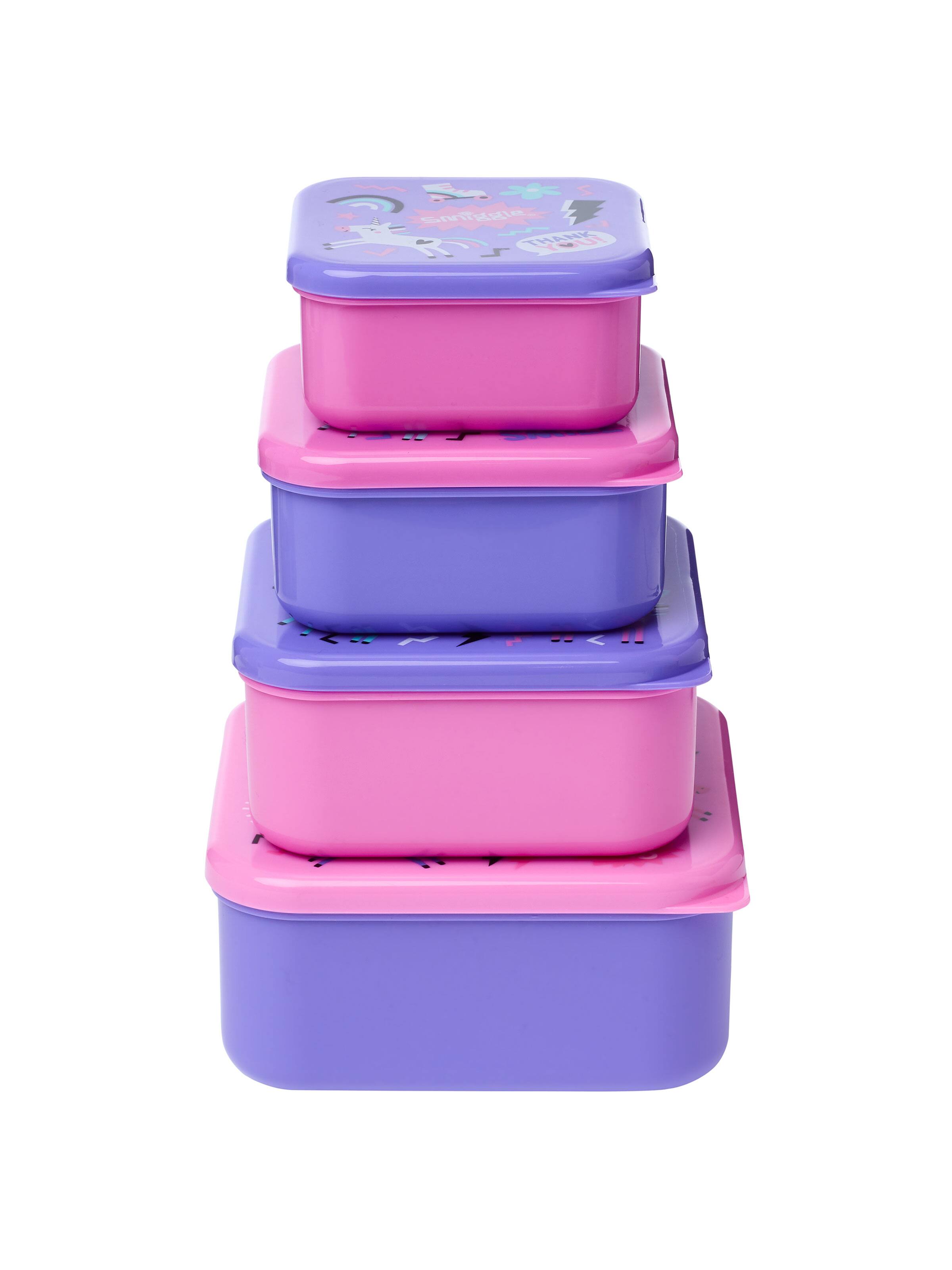 smiggle food containers