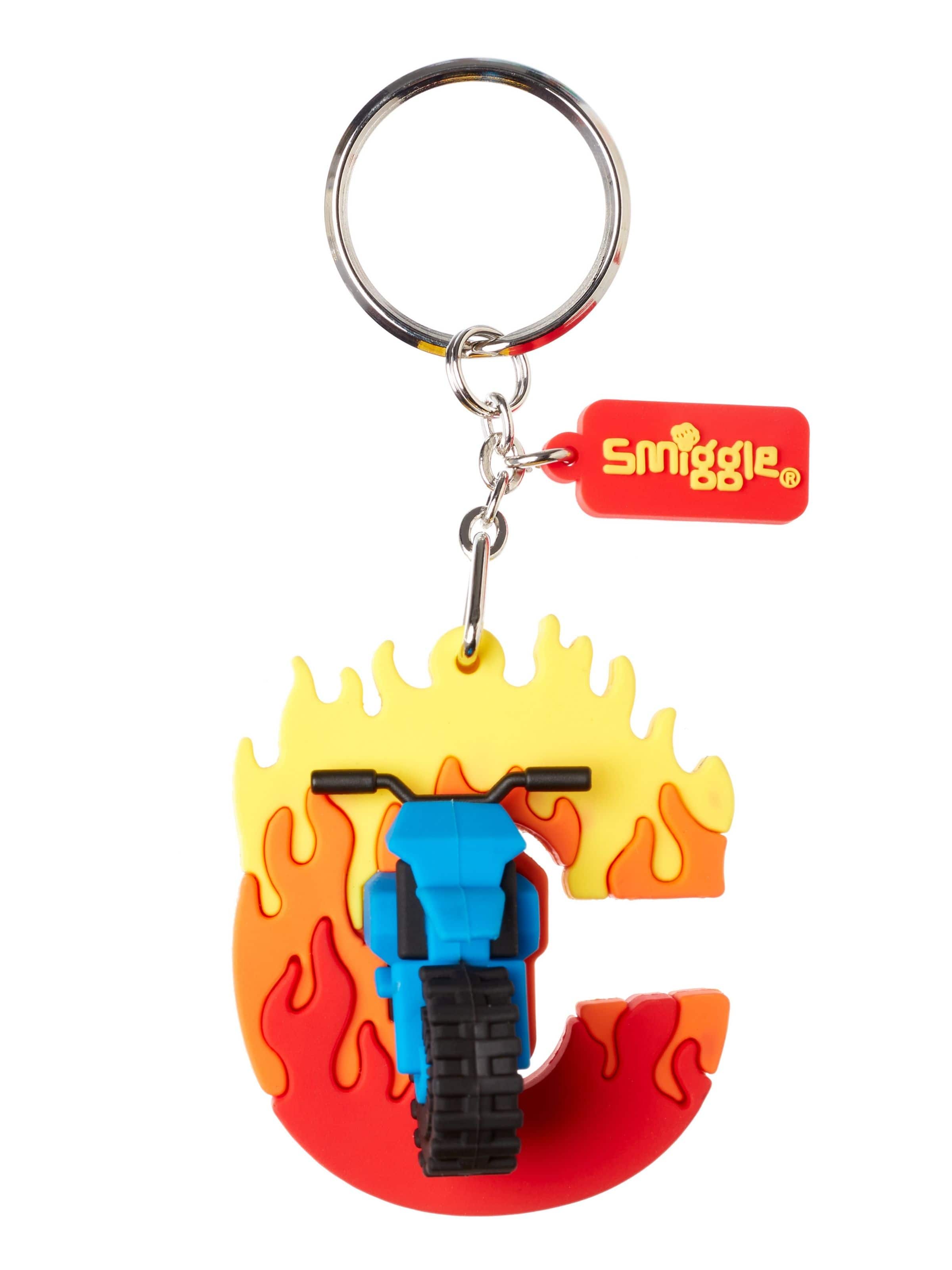 Vroom Motorbike Scented Alphabet Keyring