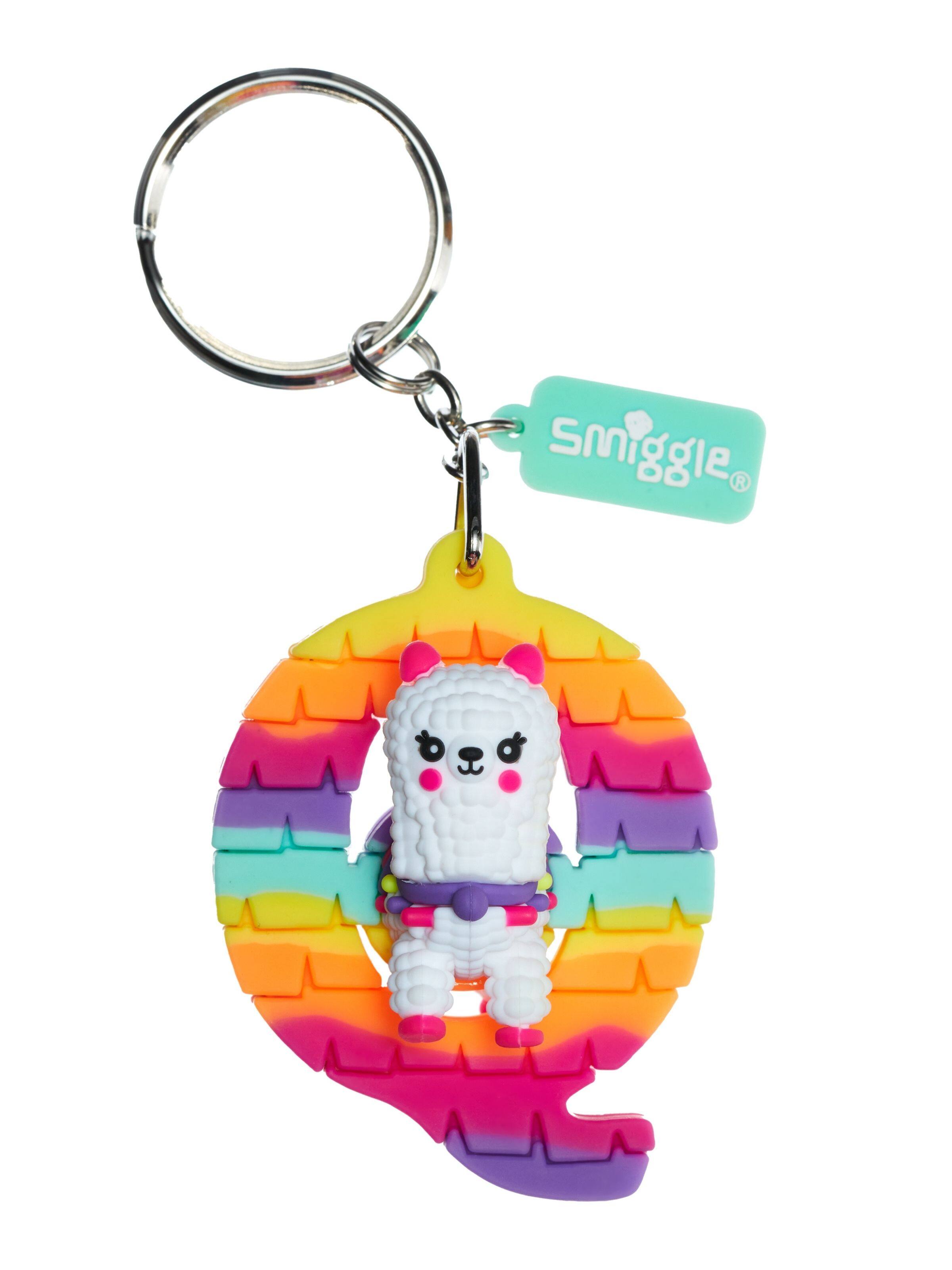 Llama Scented Alphabet Keyring