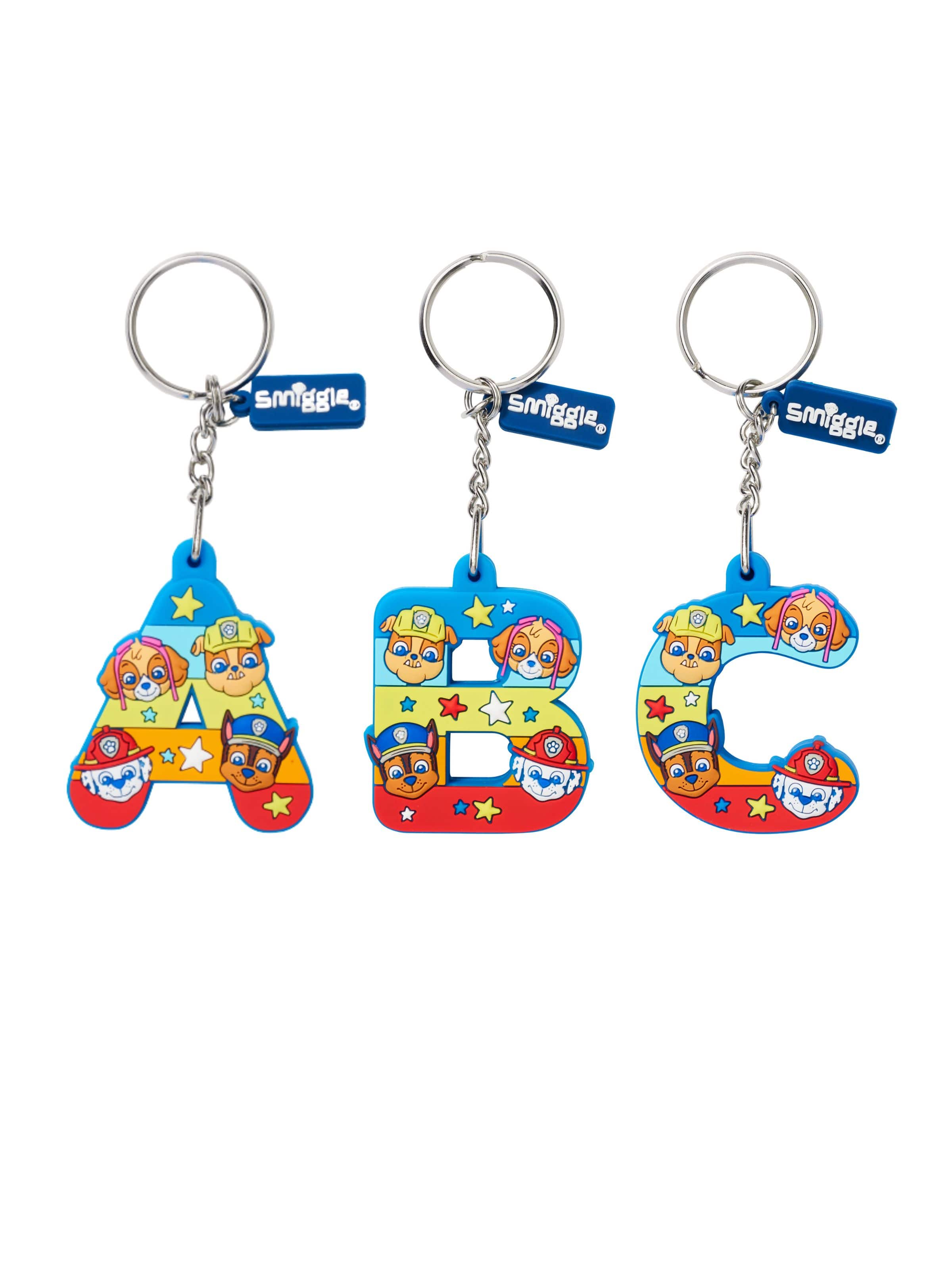 Paw Patrol Scented Alphabet Keyring