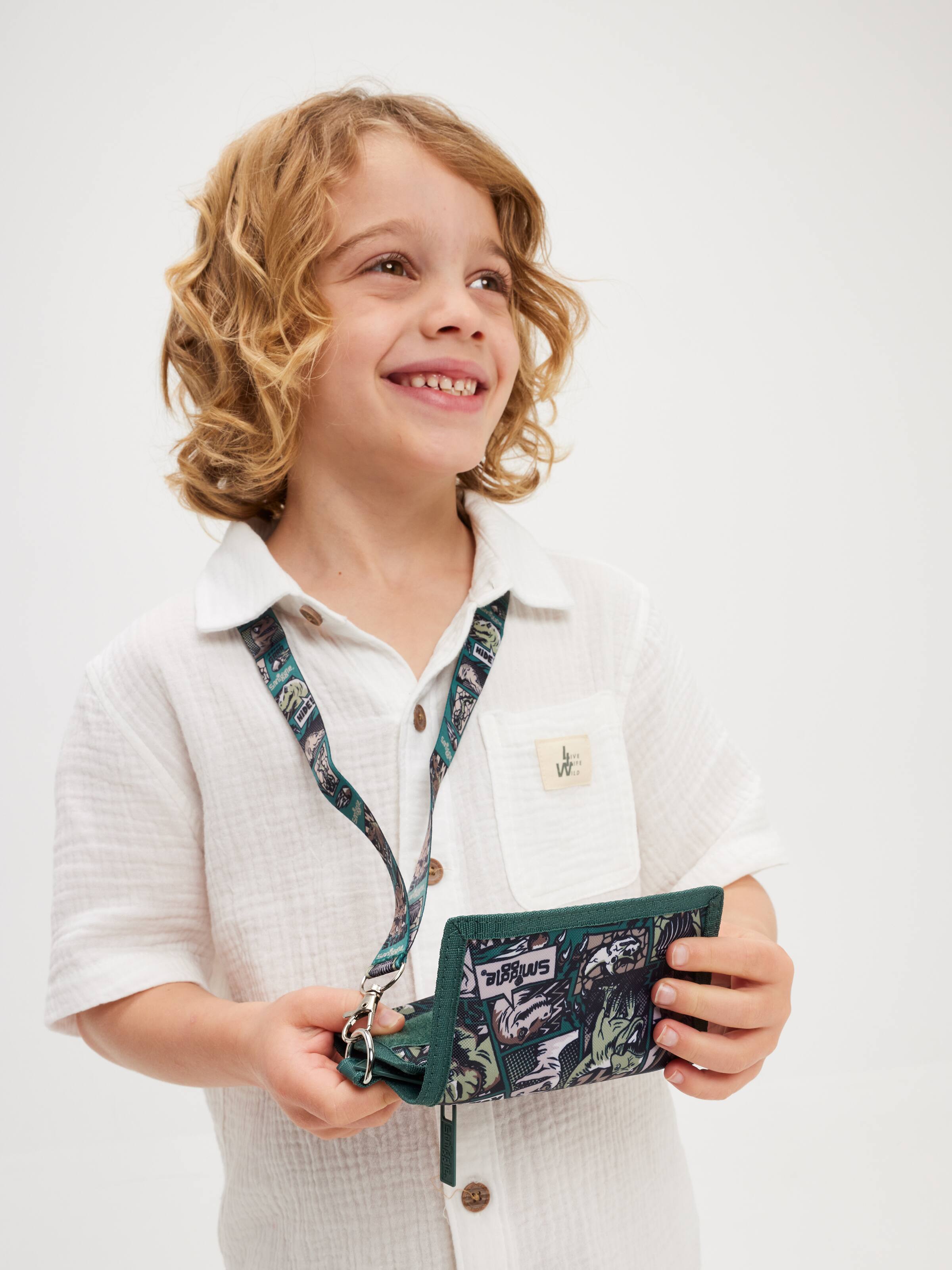 Wonder World Wallet With Lanyard