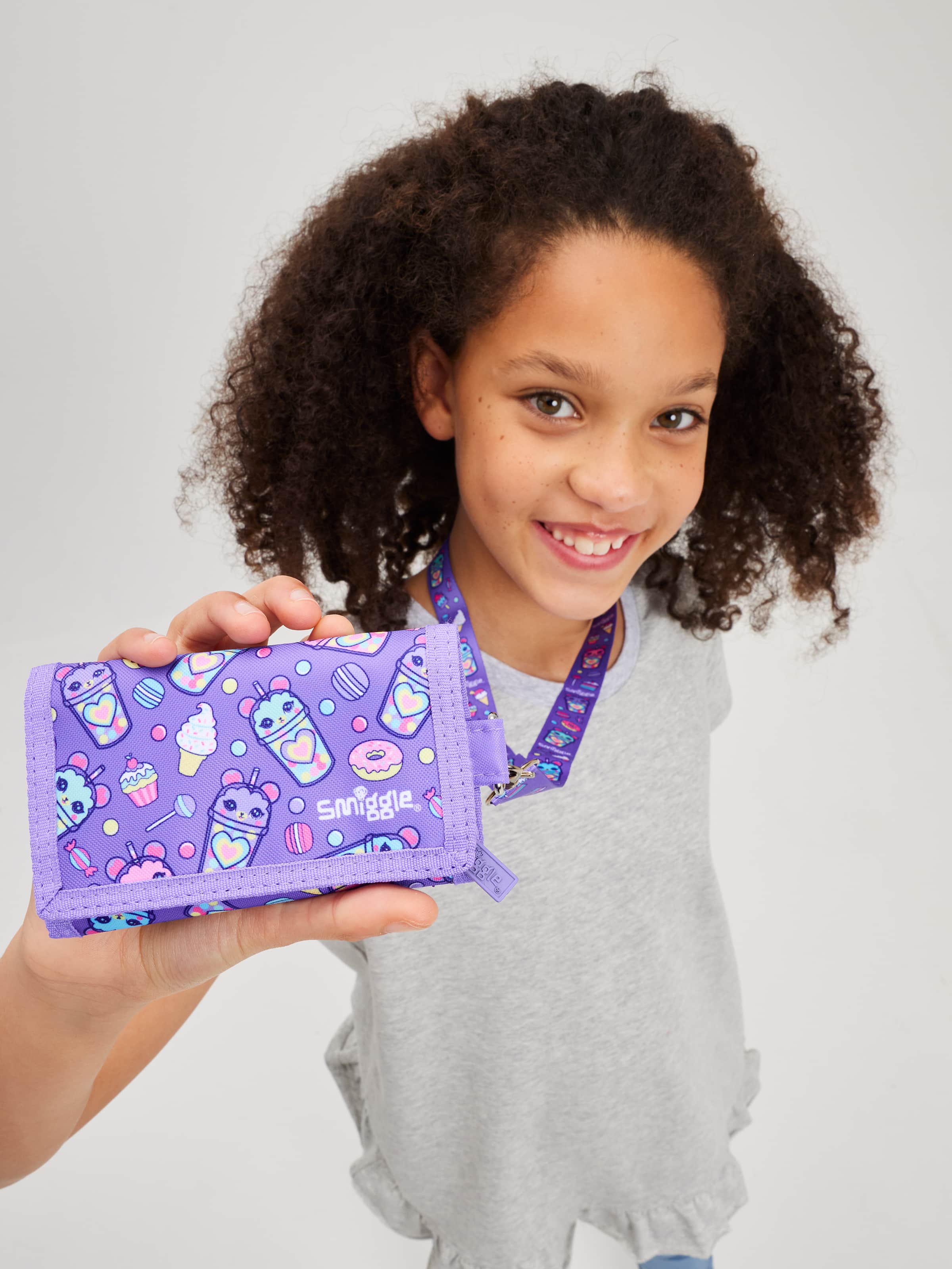 Wonder World Wallet With Lanyard