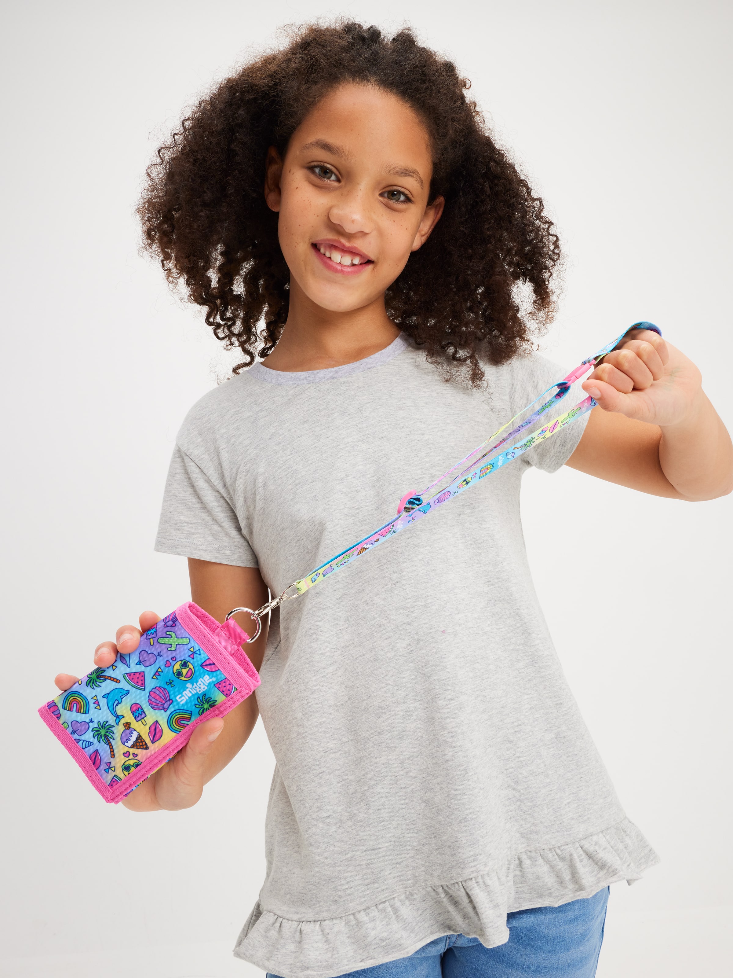 Wonder World Wallet With Lanyard