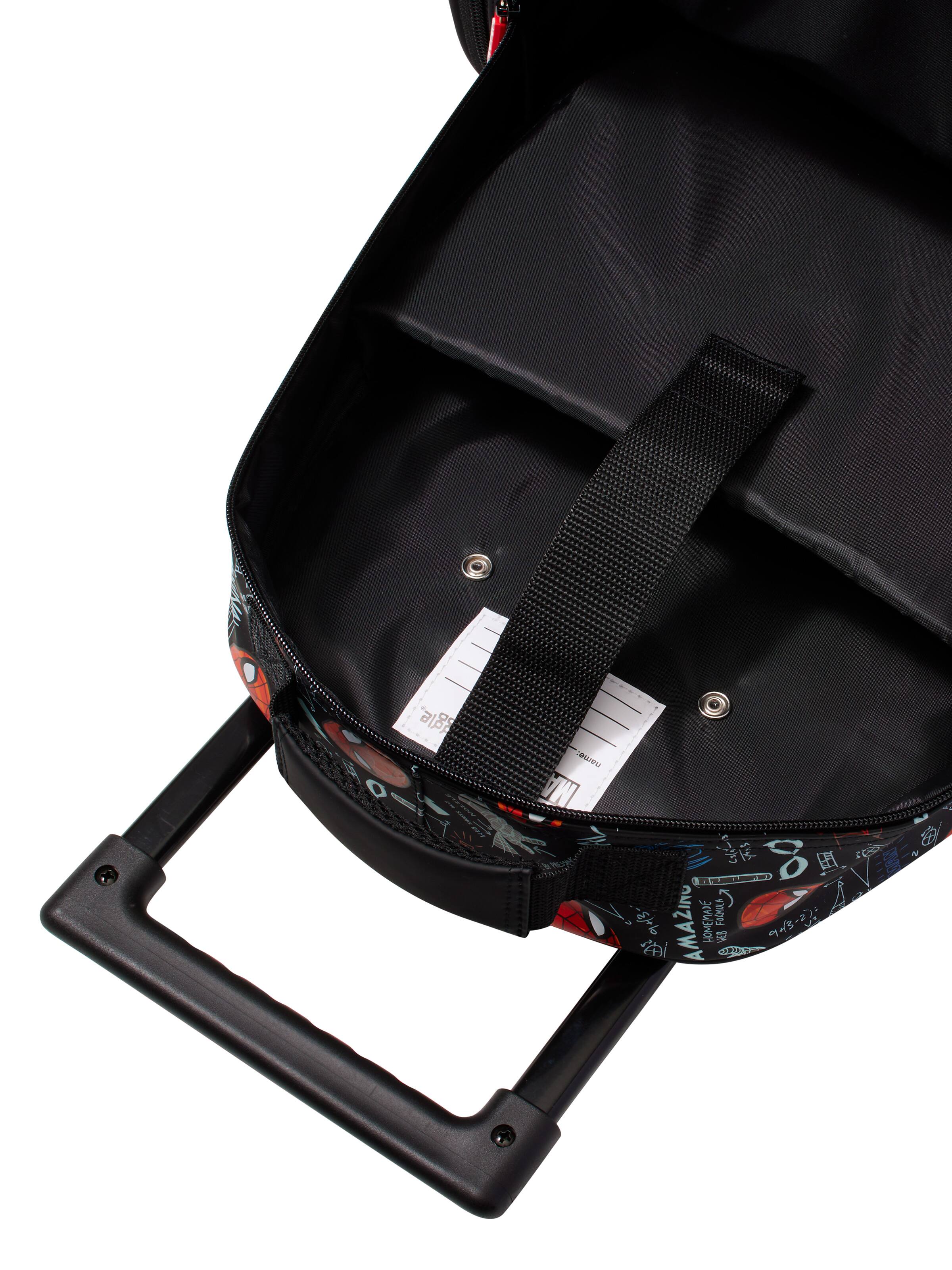 Spider-Man Backpack Trolley With Light Up Wheels