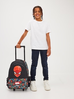 Spider-Man Backpack Trolley With Light Up Wheels