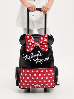 Minnie Mouse Trolley Backpack With Light Up Wheels