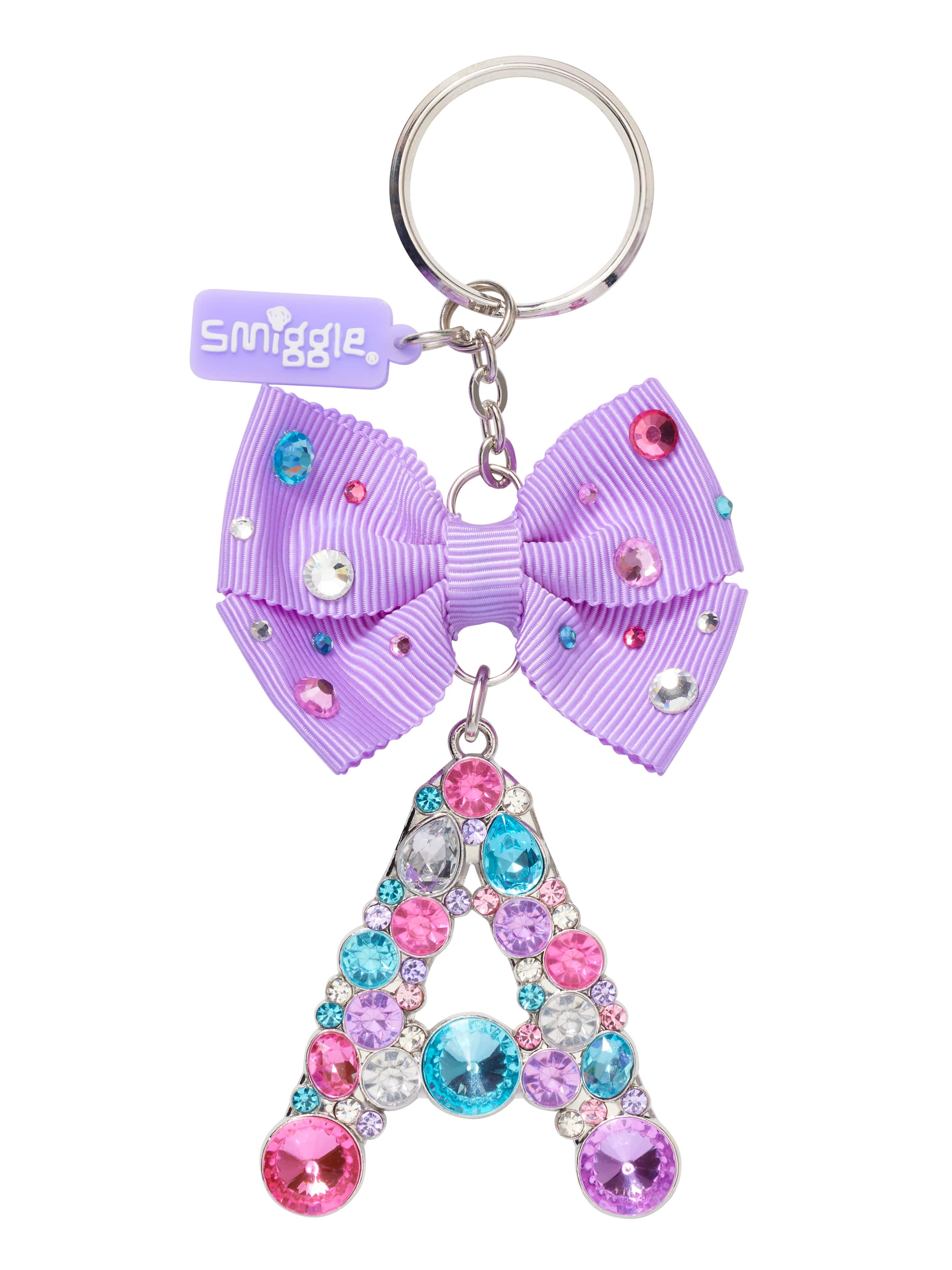 Alpha Jewel Bow Keyring