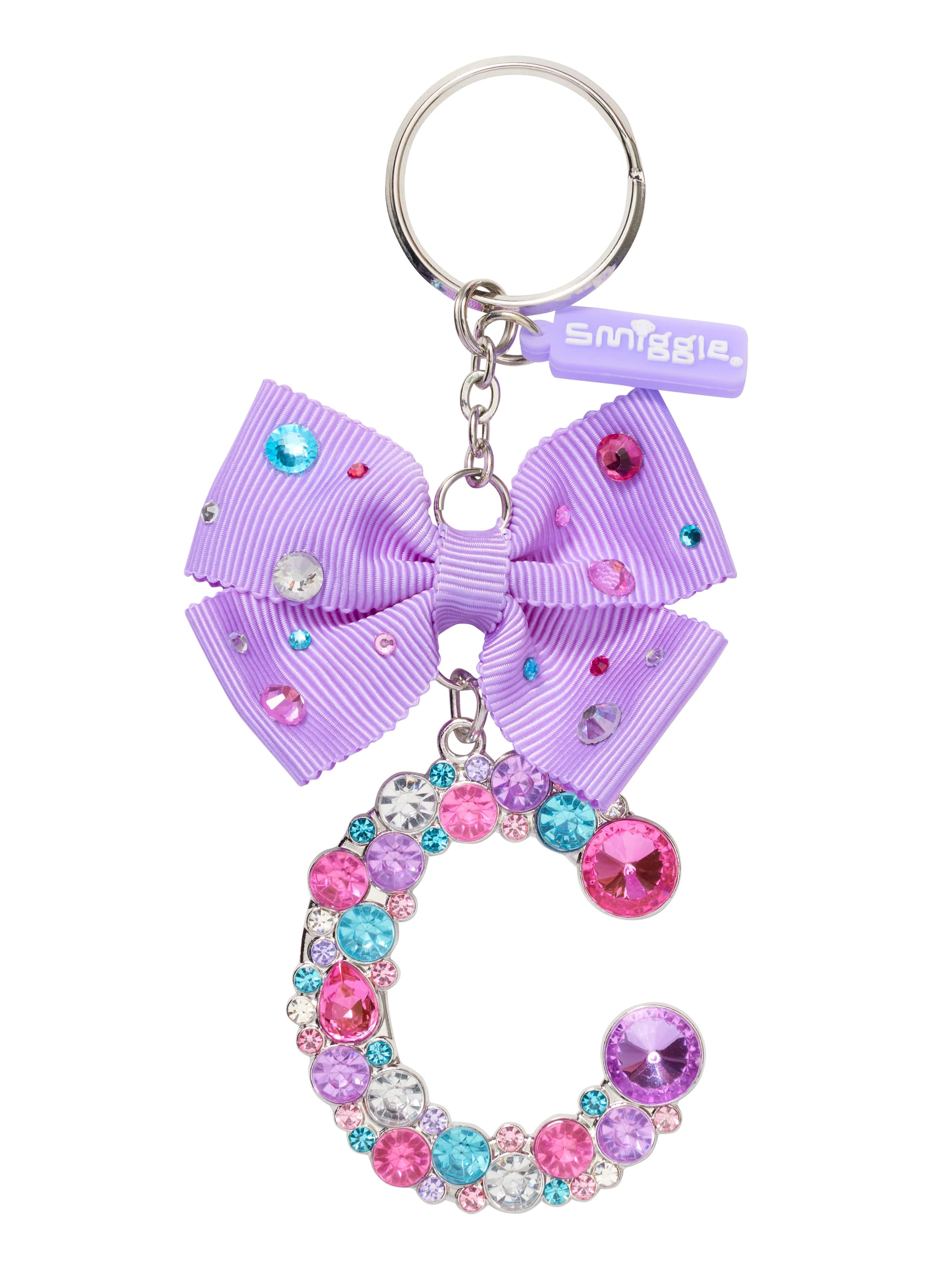 Alpha Jewel Bow Keyring