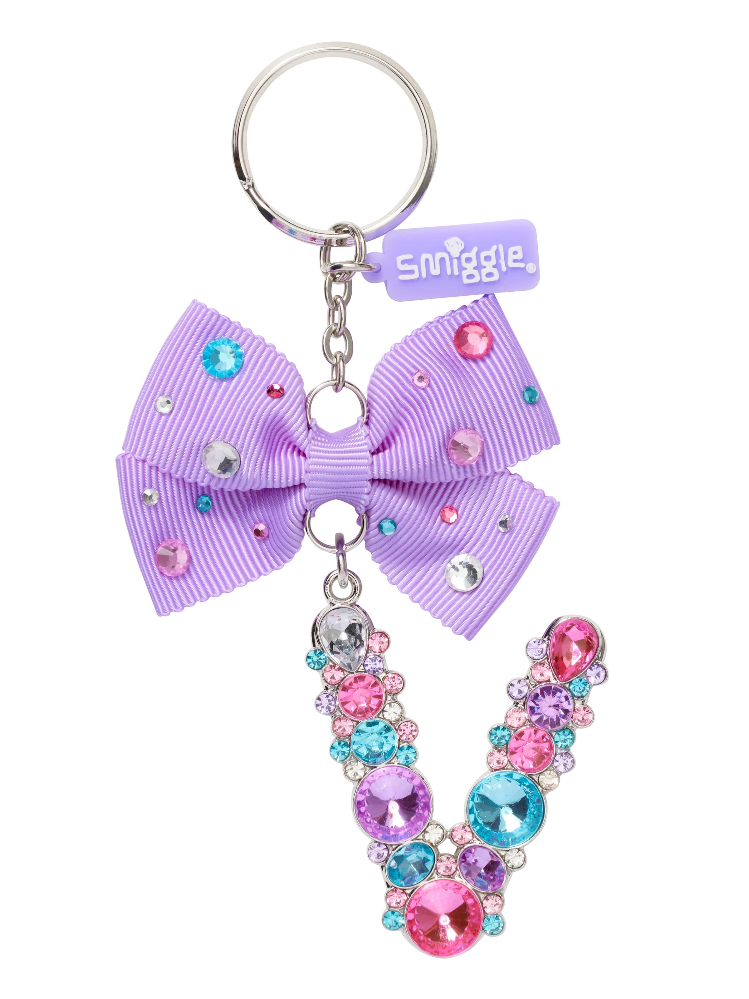 Alpha Jewel Bow Keyring