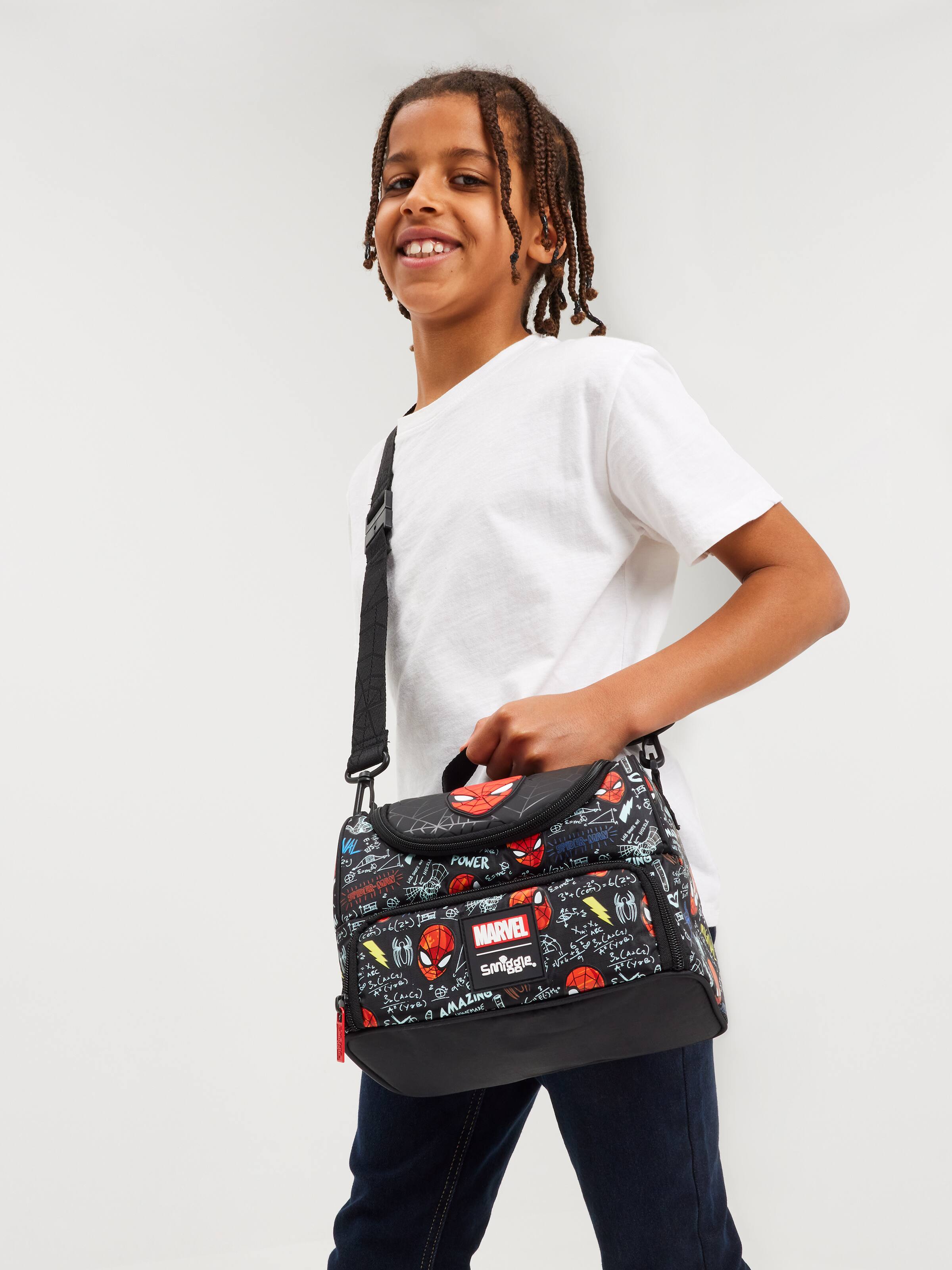 Spider-Man Double Decker Lunchbox With Strap