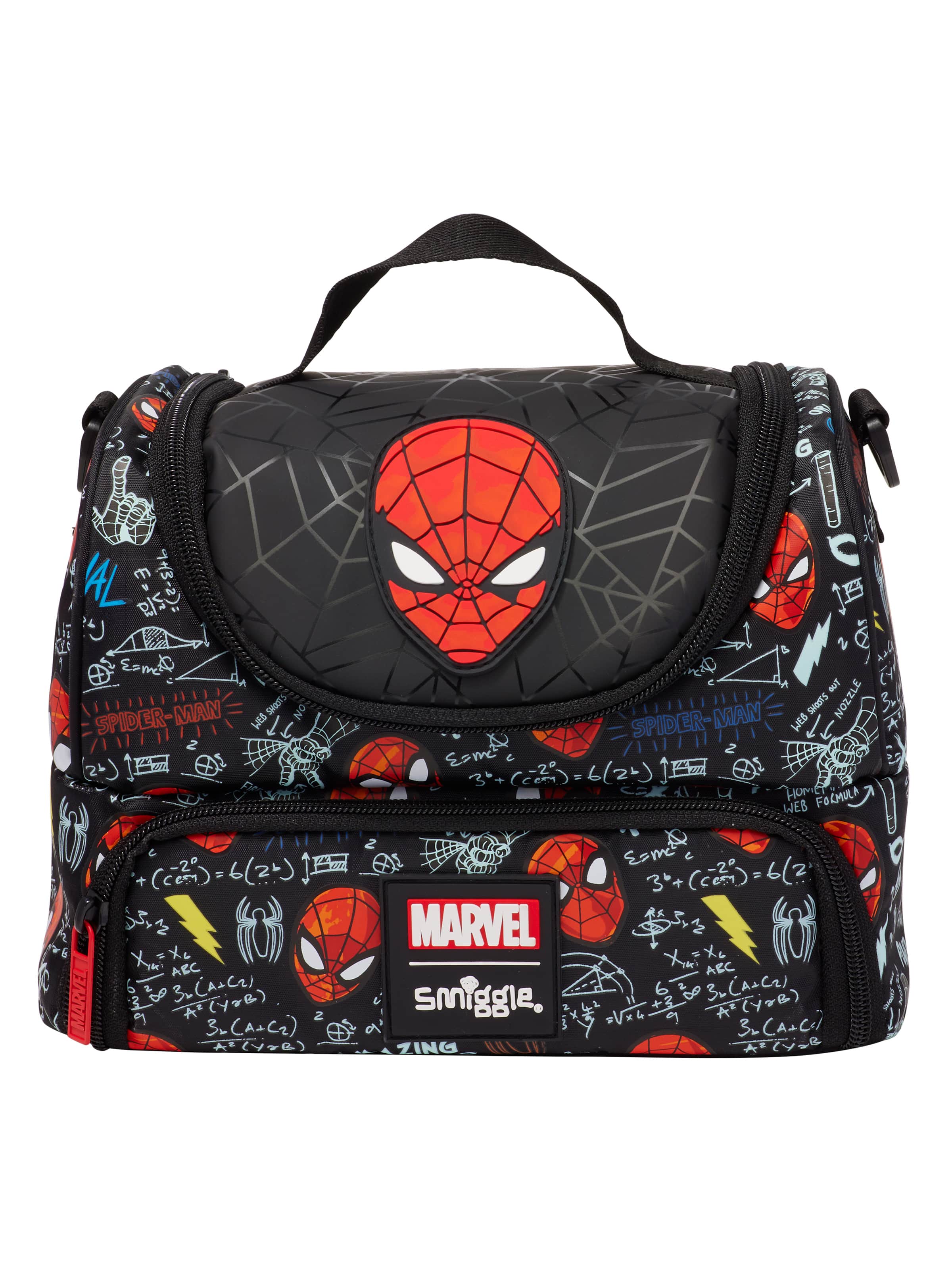 Spider-Man Double Decker Lunchbox With Strap