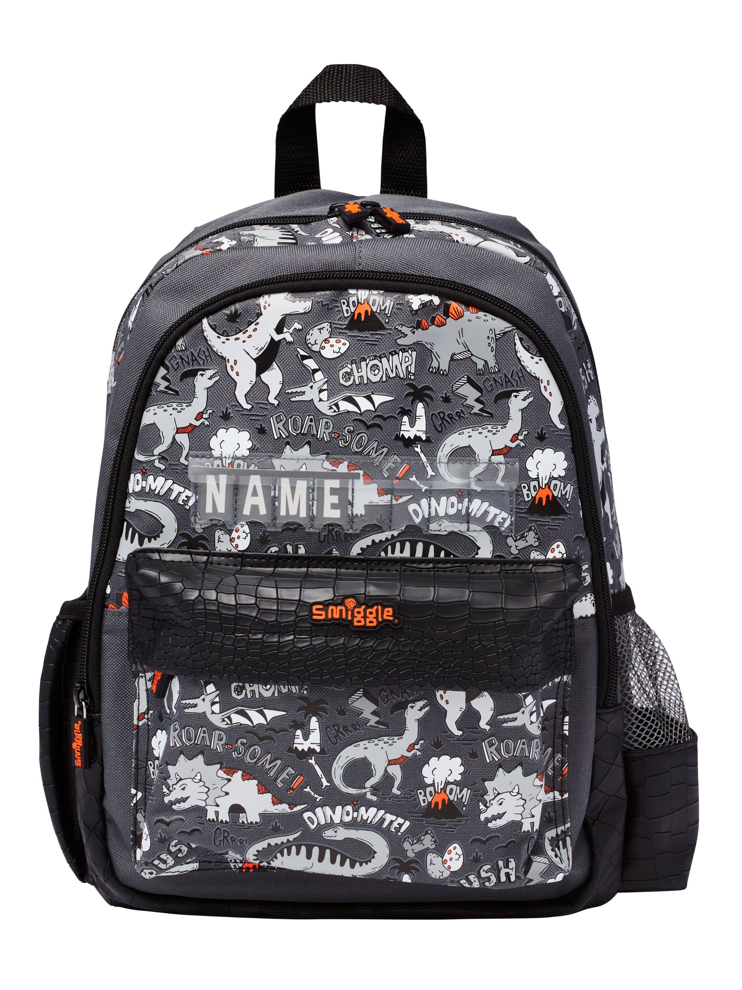 smiggle face backpack