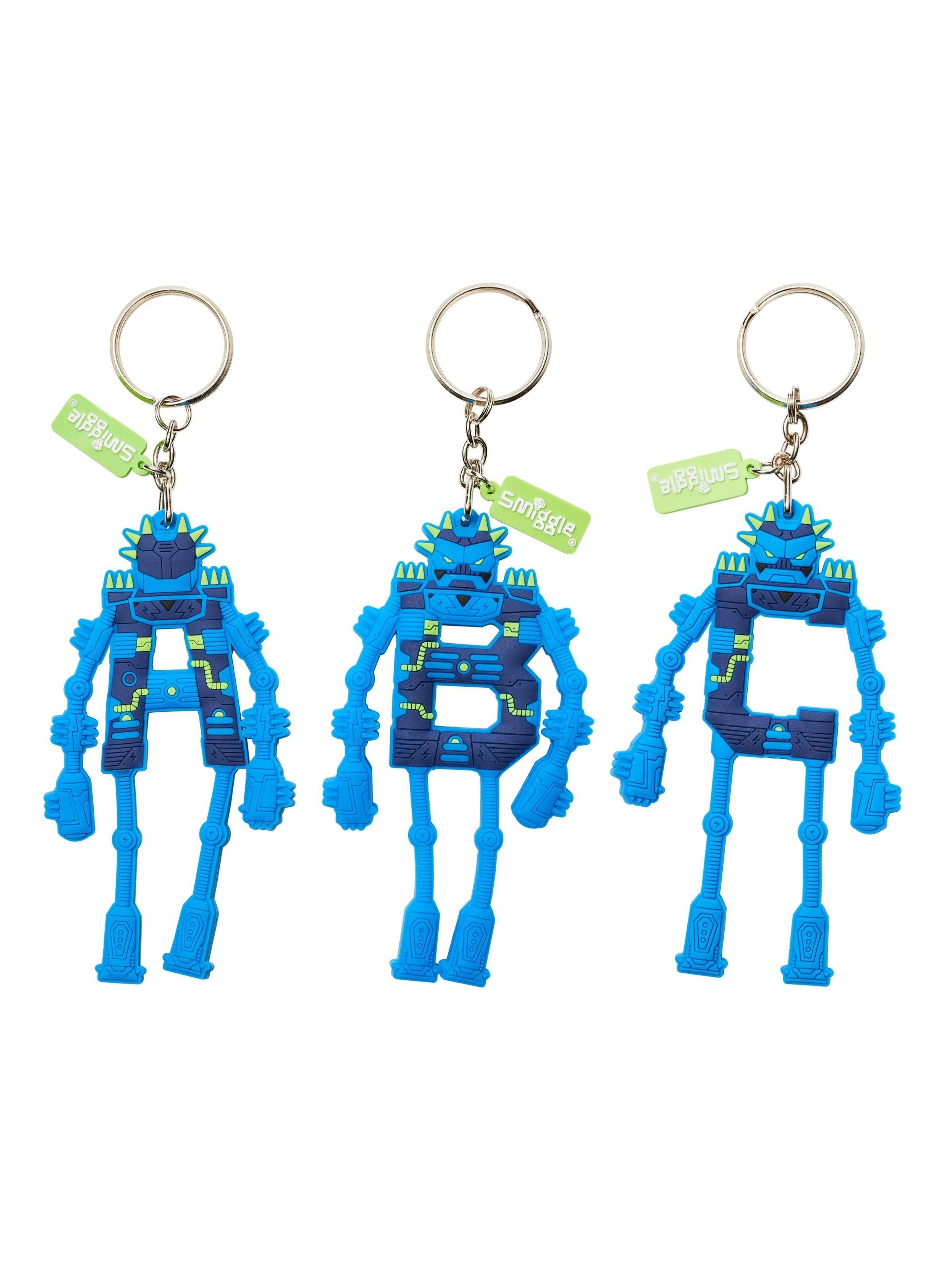 Bendy Robot Alphabet Keyring