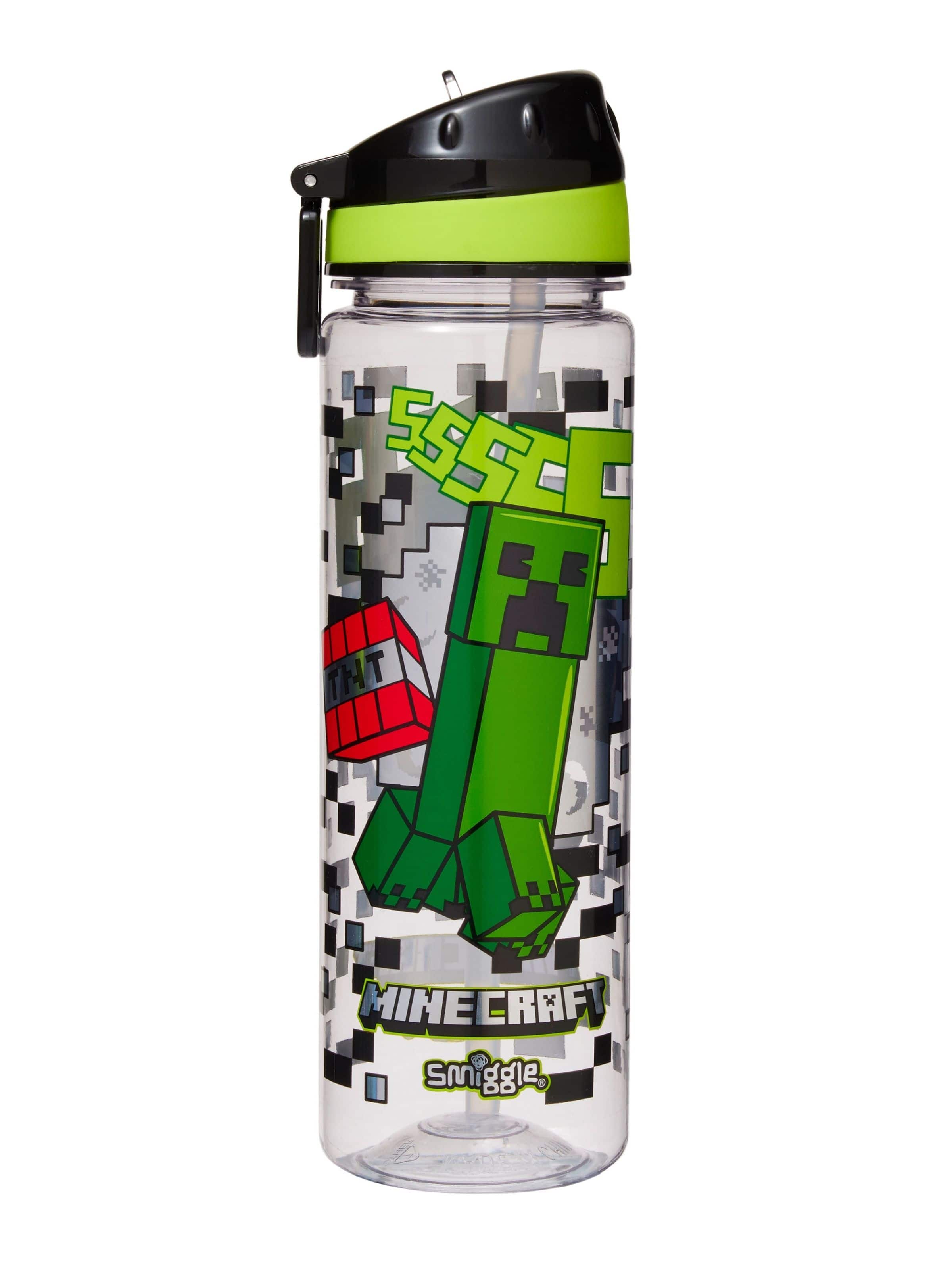 Minecraft Drink Up Plastic Bottle 650Ml
