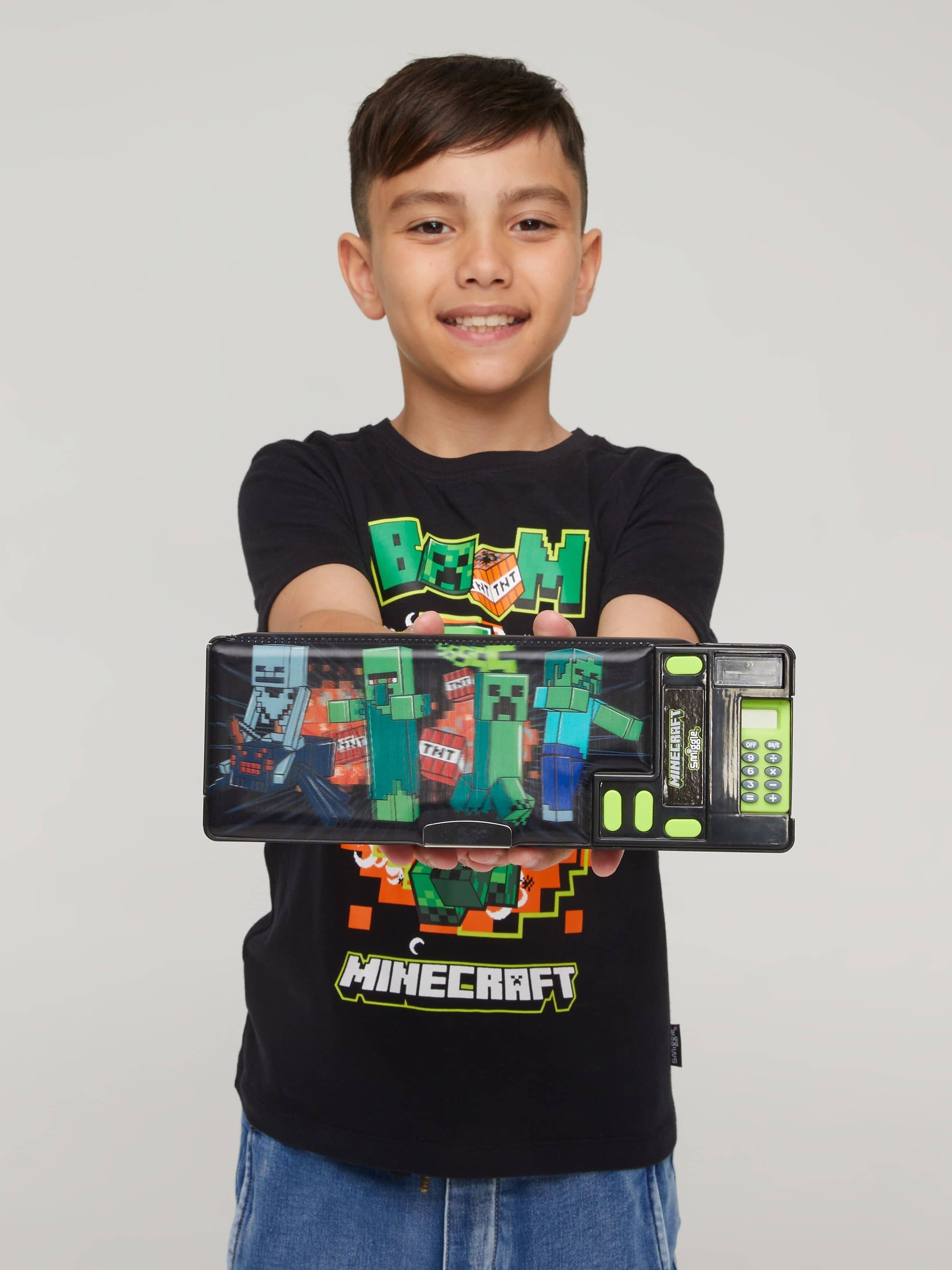 Image for Minecraft Pop Out Pencil Case from Smiggle