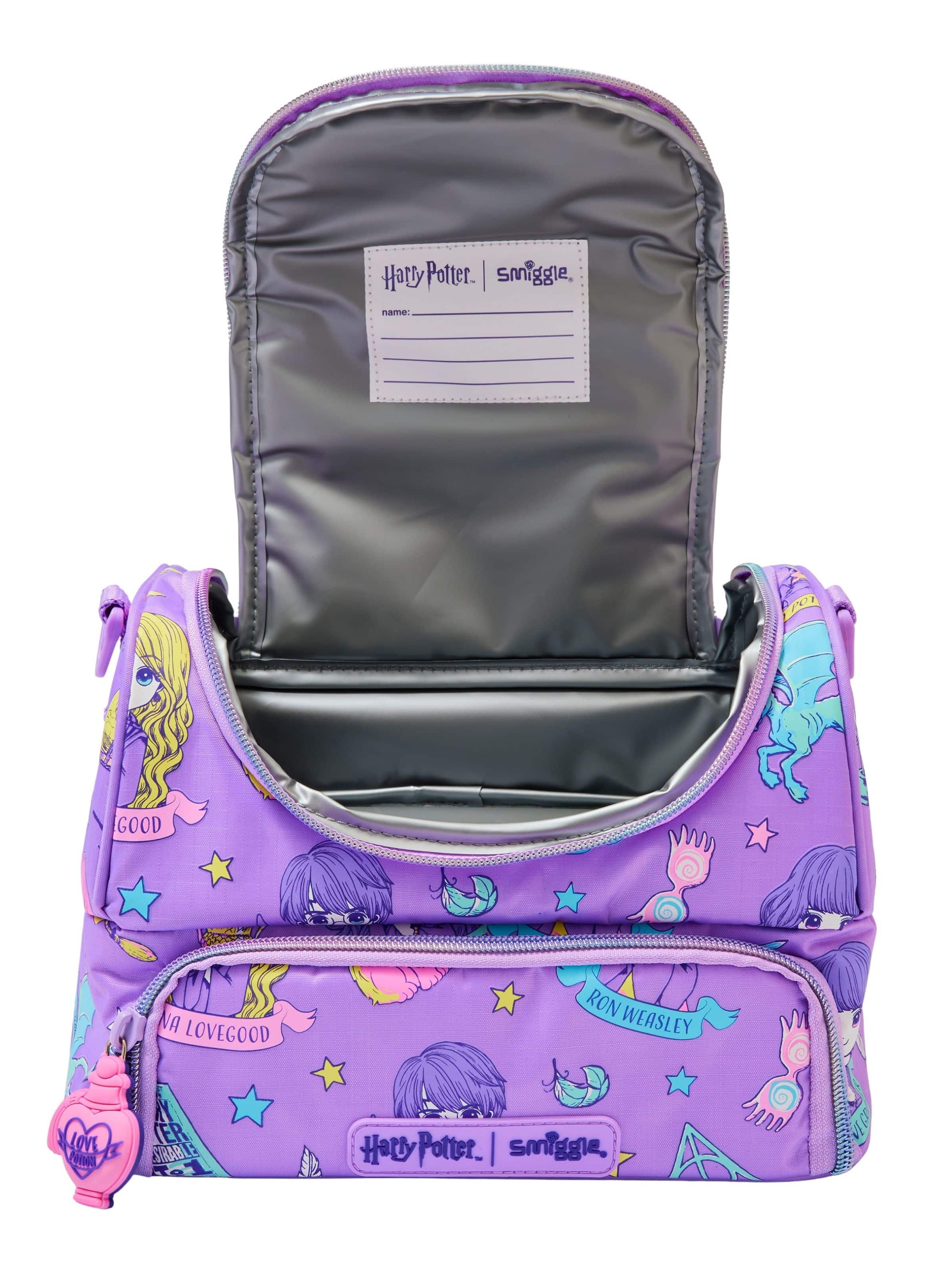 Harry Potter Double Compartment Lunchbox With Strap