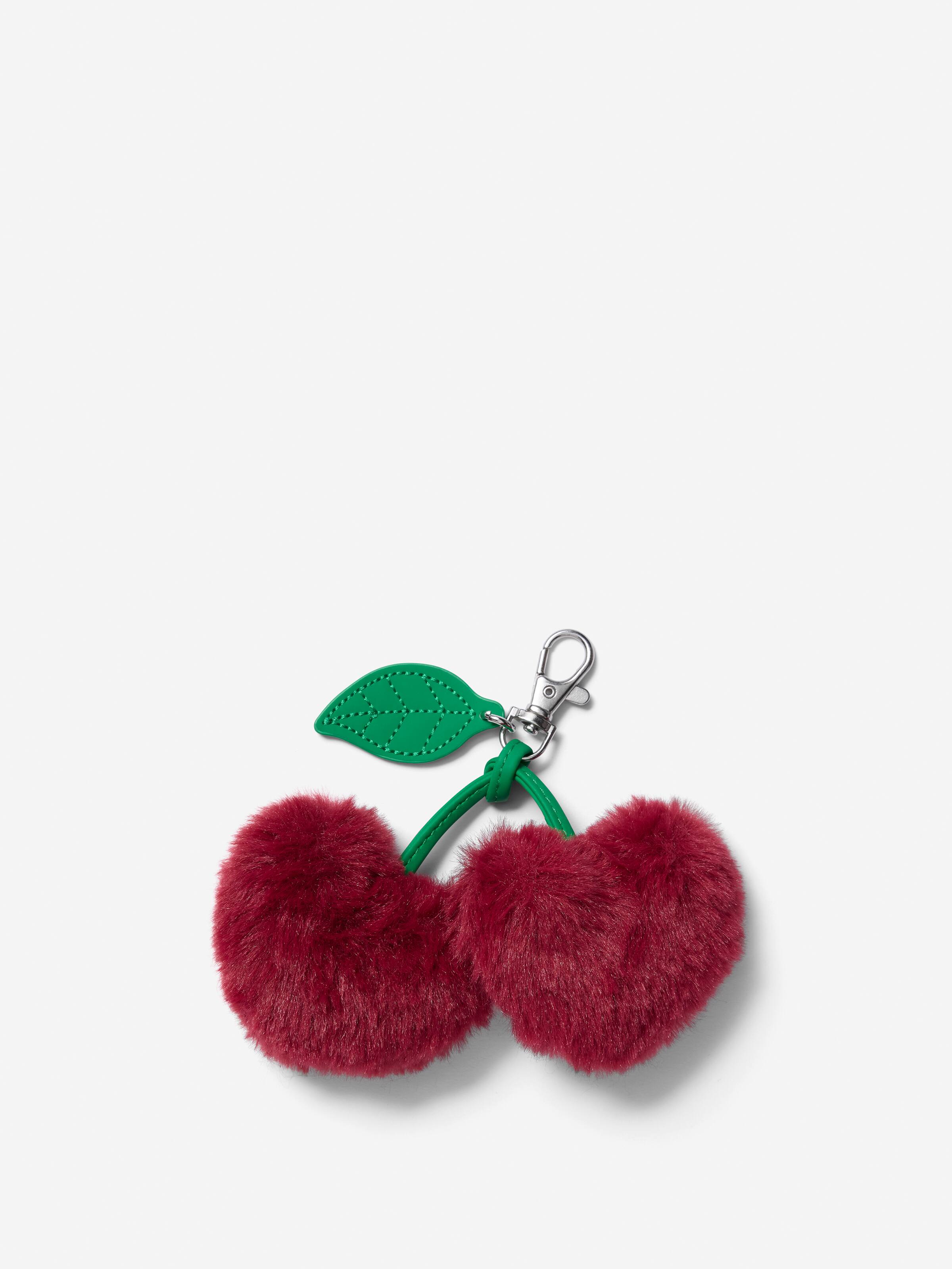 Cherry Plush Bag Charm