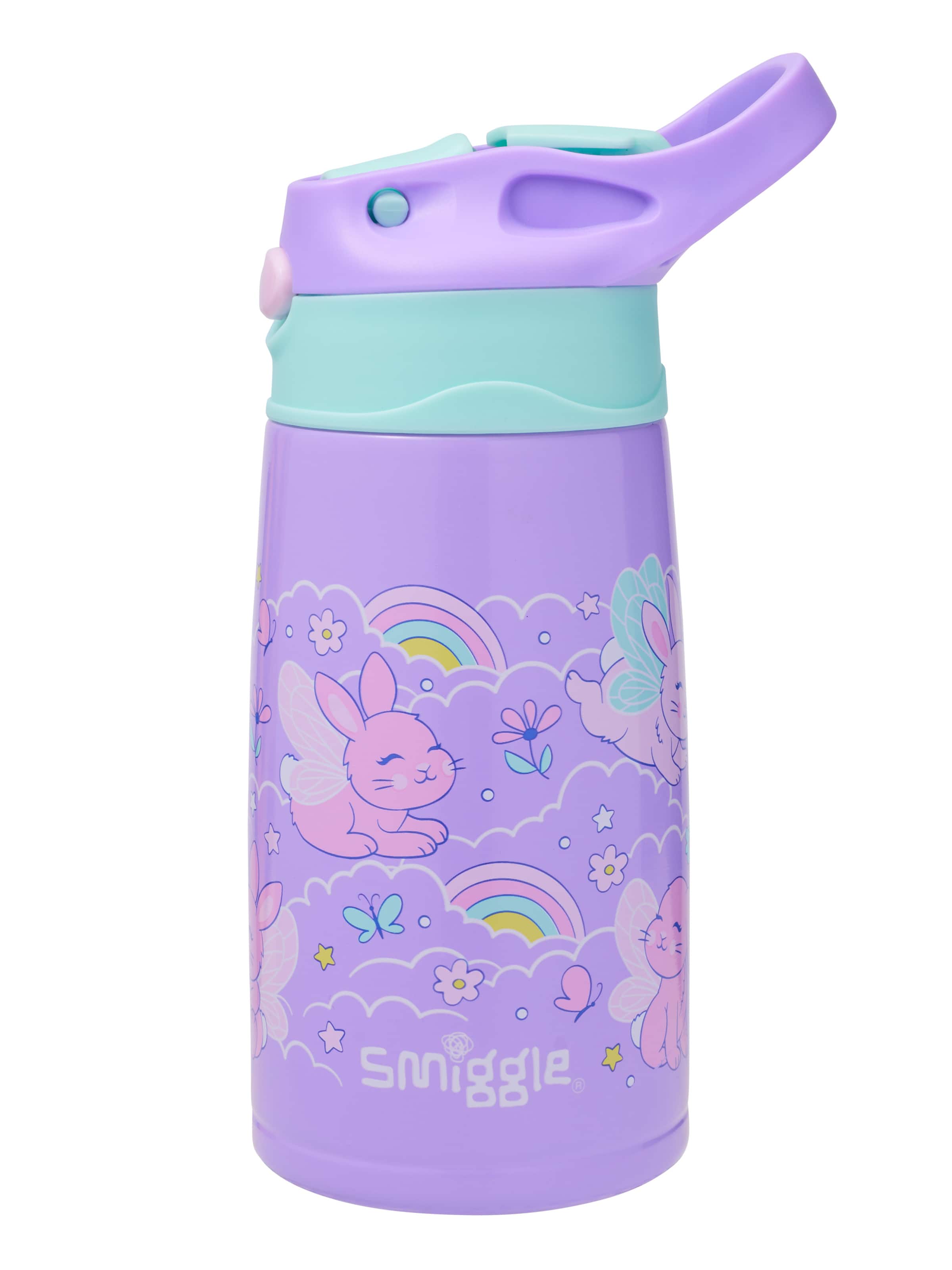 Blast Off Junior Stainless Steel Flip Drink Bottle 400Ml