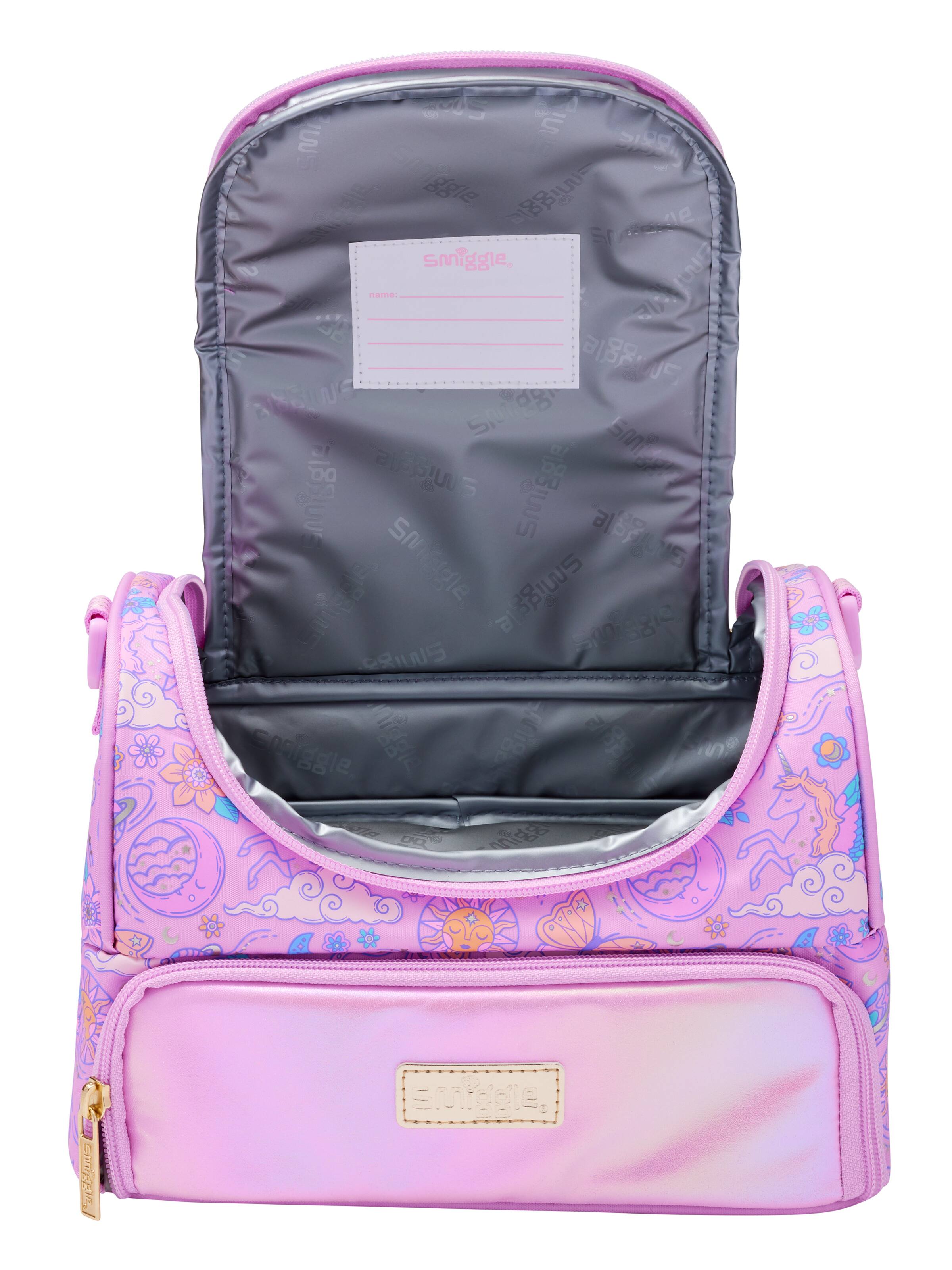 Cosmos Large Double Lunchbox With Strap