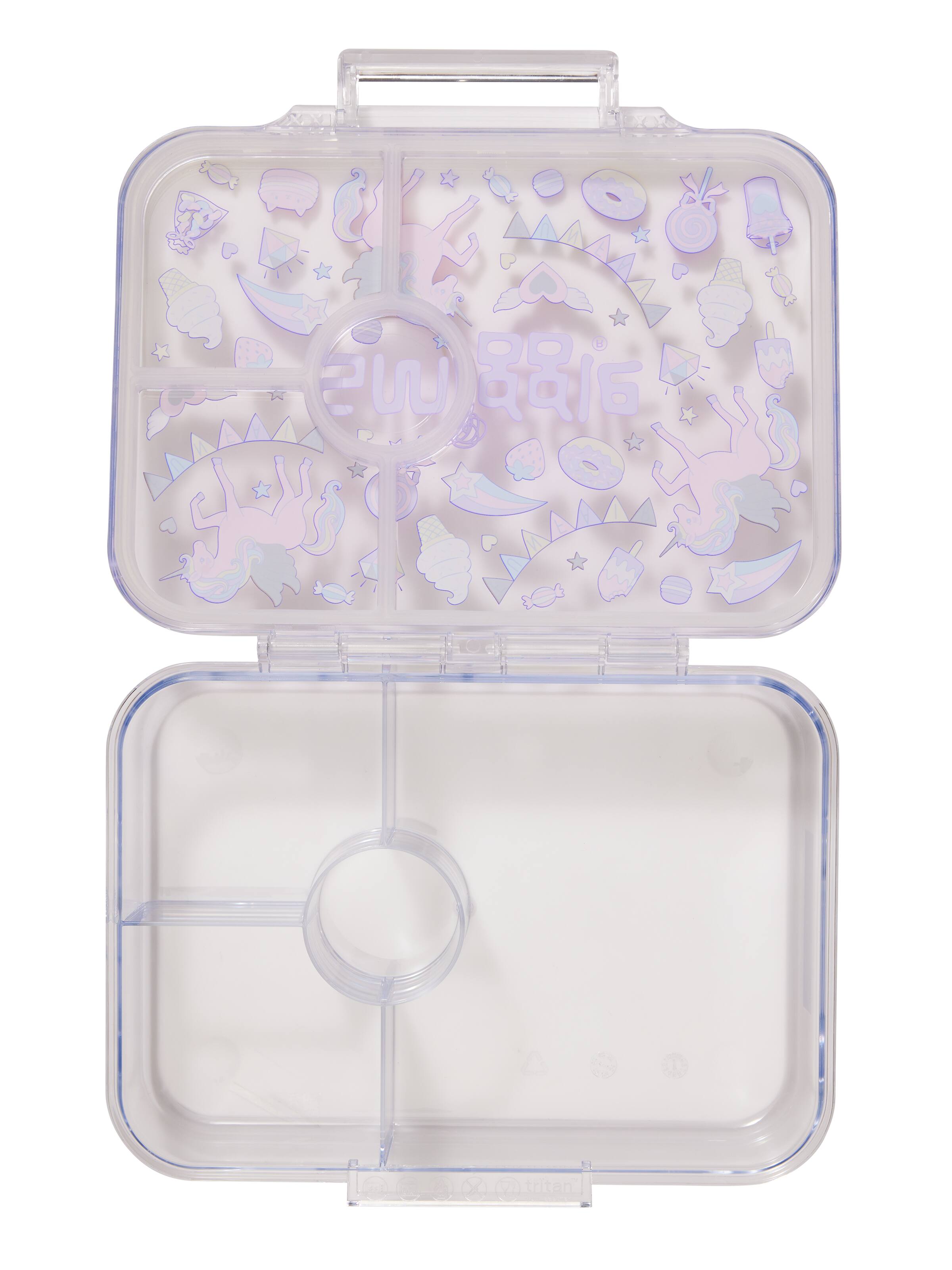 Fun Fair Medium See Through Bento Lunchbox