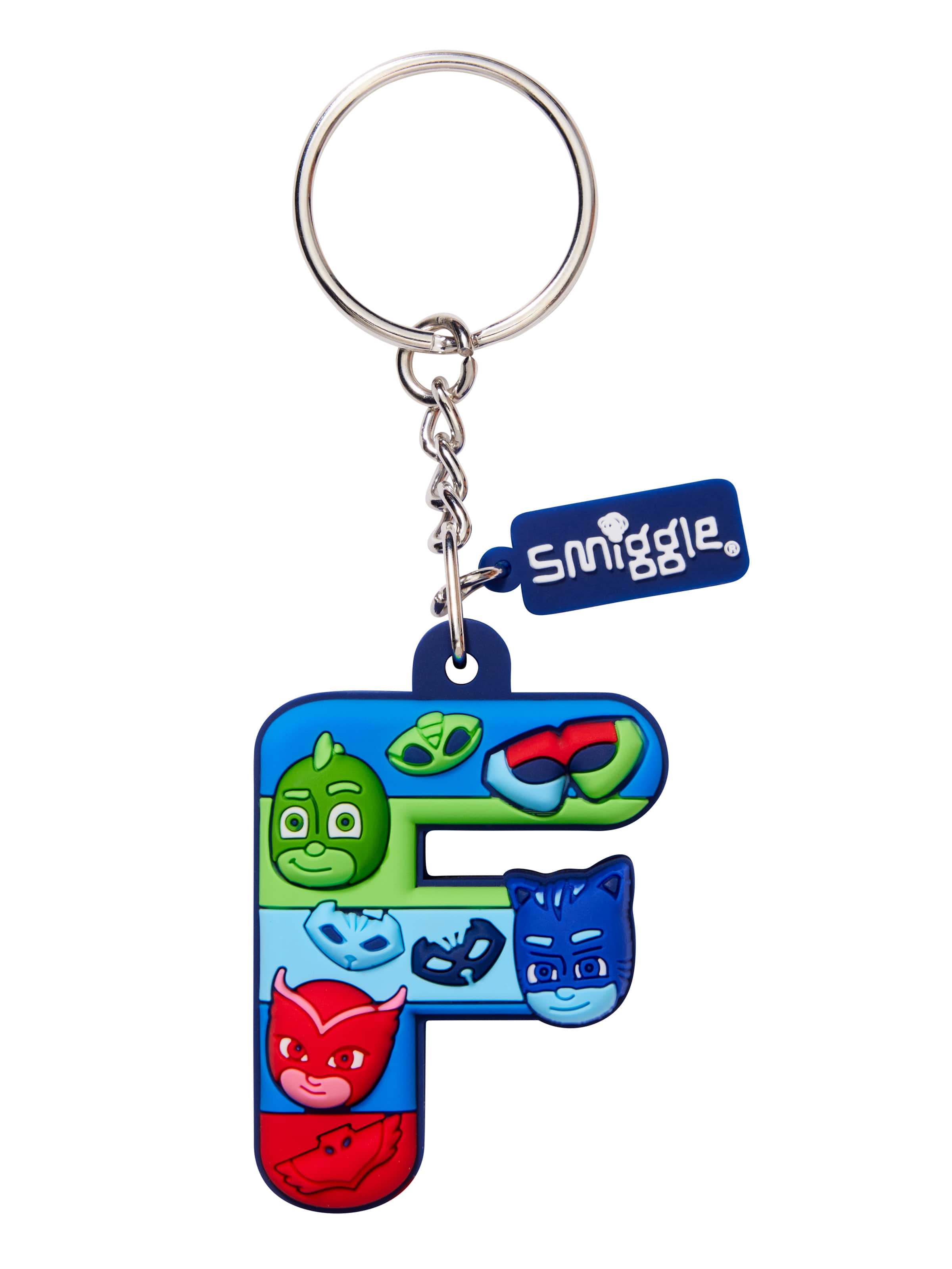 Pj Masks Power Heroes Alphabet Keyring